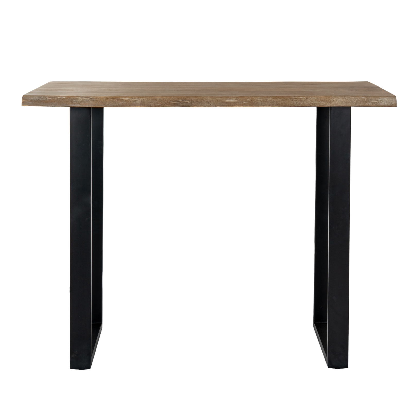 Live Edge Collection Light Acacia Bar Table - Image 2