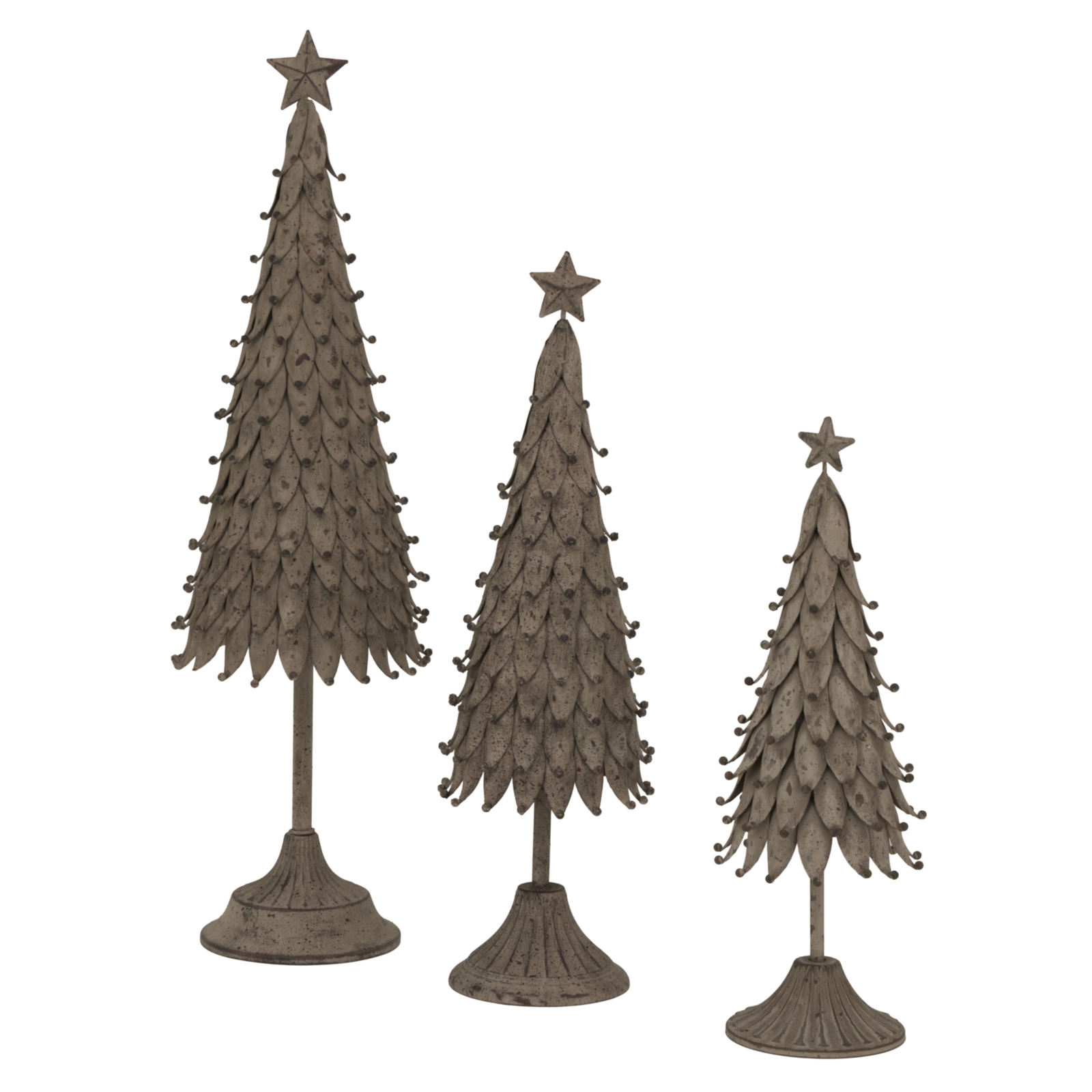 Large Rustic Decorative Tree With Star - Image 4