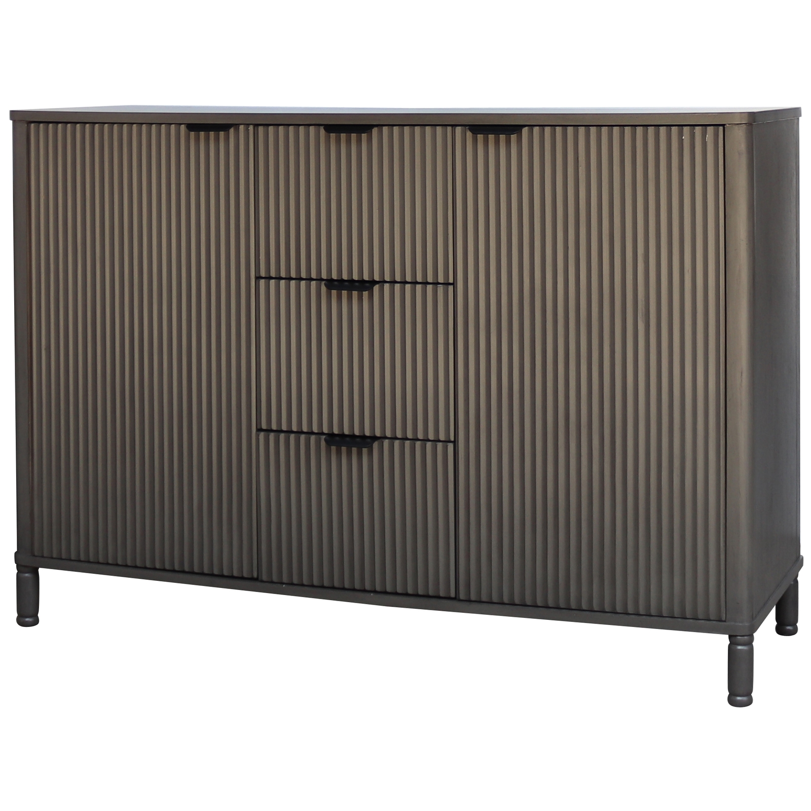 Reed Collection 3 Drawer 2 Door Cabinet - Image 1