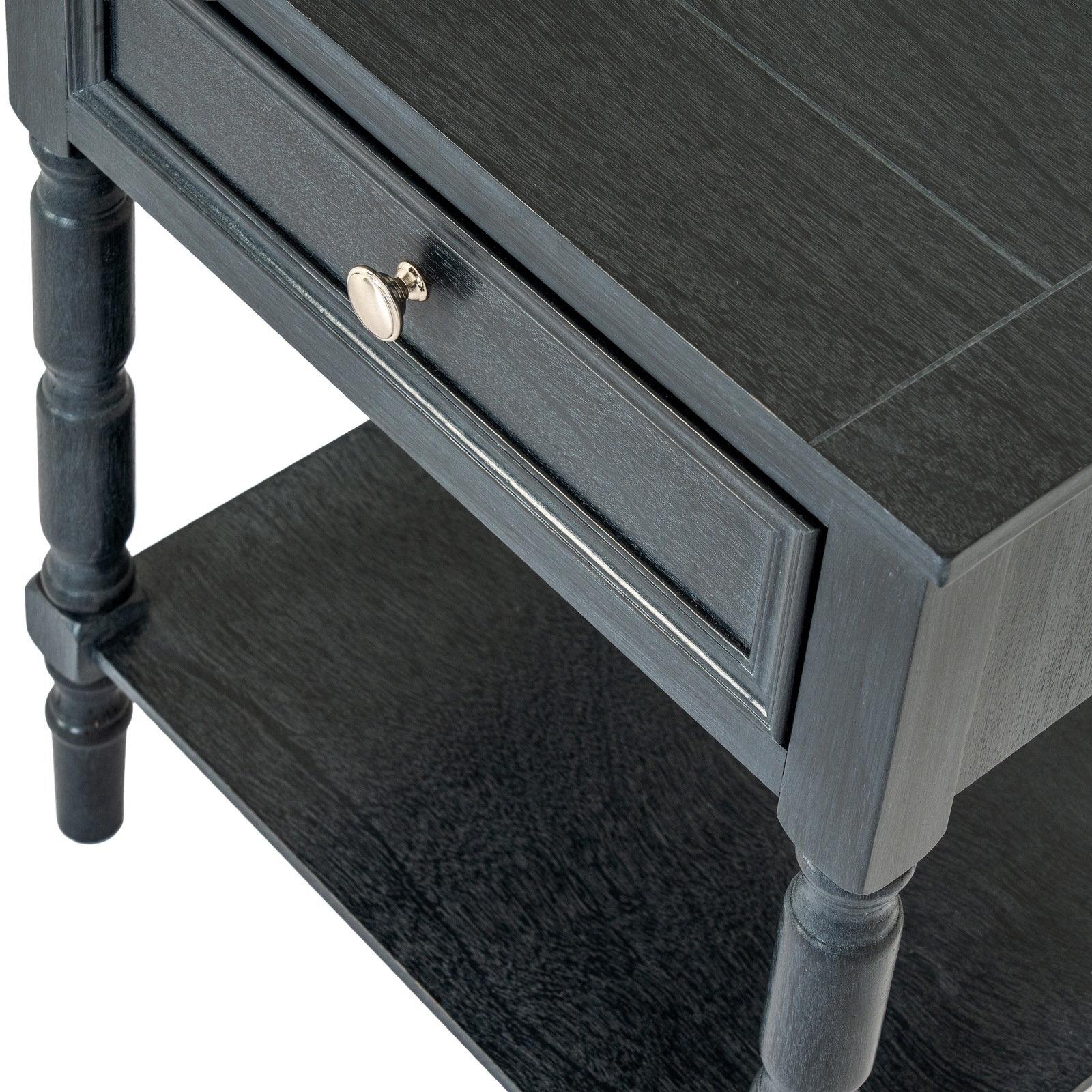 Contour Collection 1 Drawer Side Table - Image 4