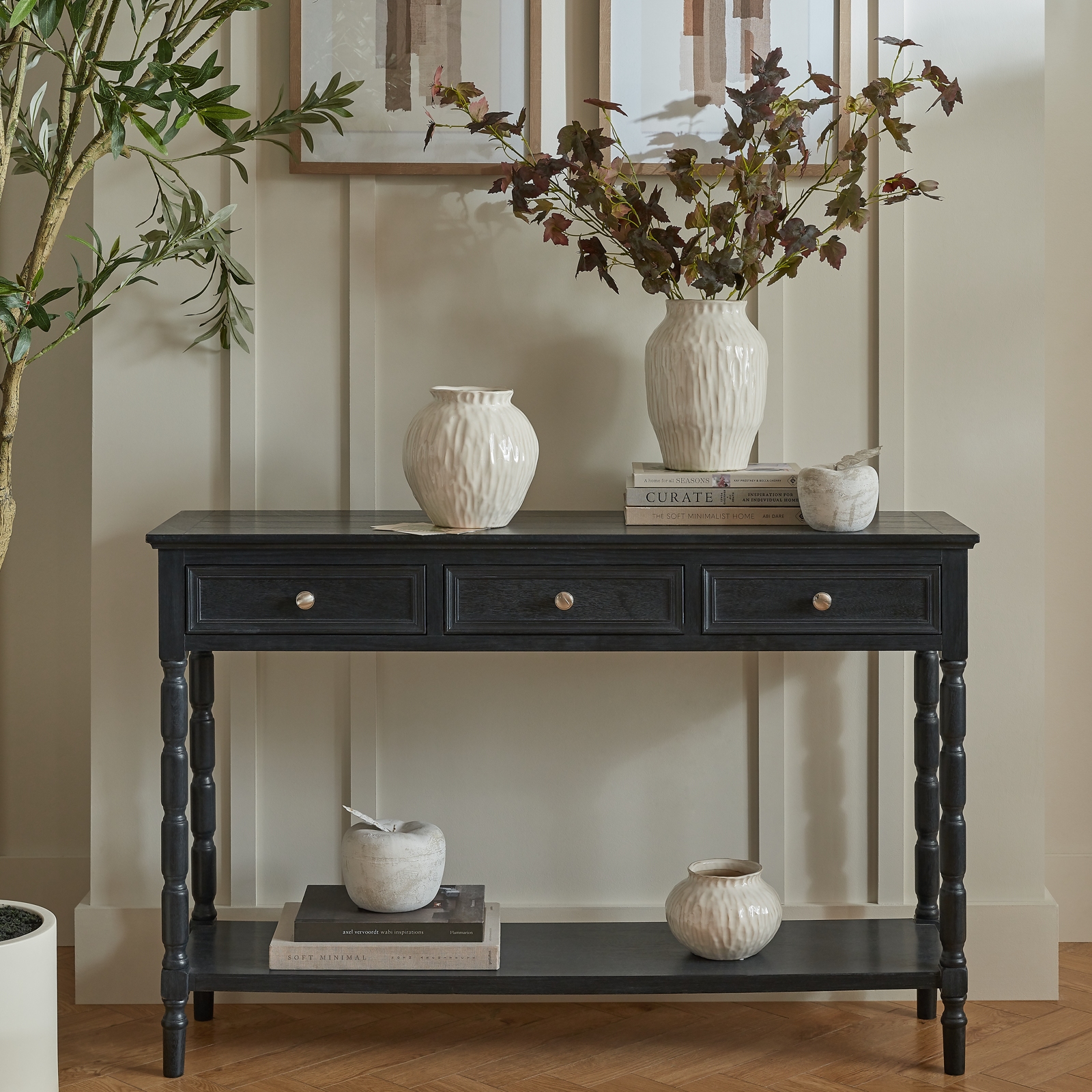 Contour Collection 3 Drawer Console - Image 2