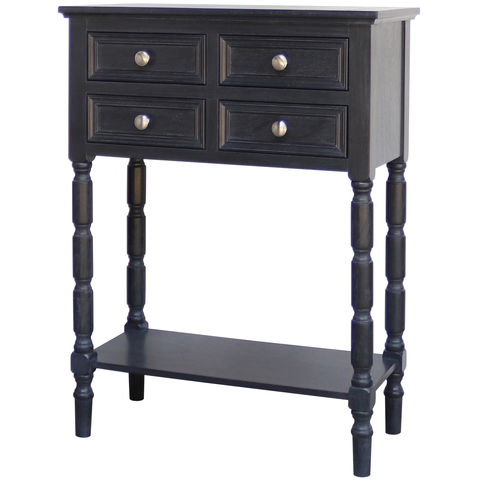 Contour Collection 4 Drawer Side Table - Image 1