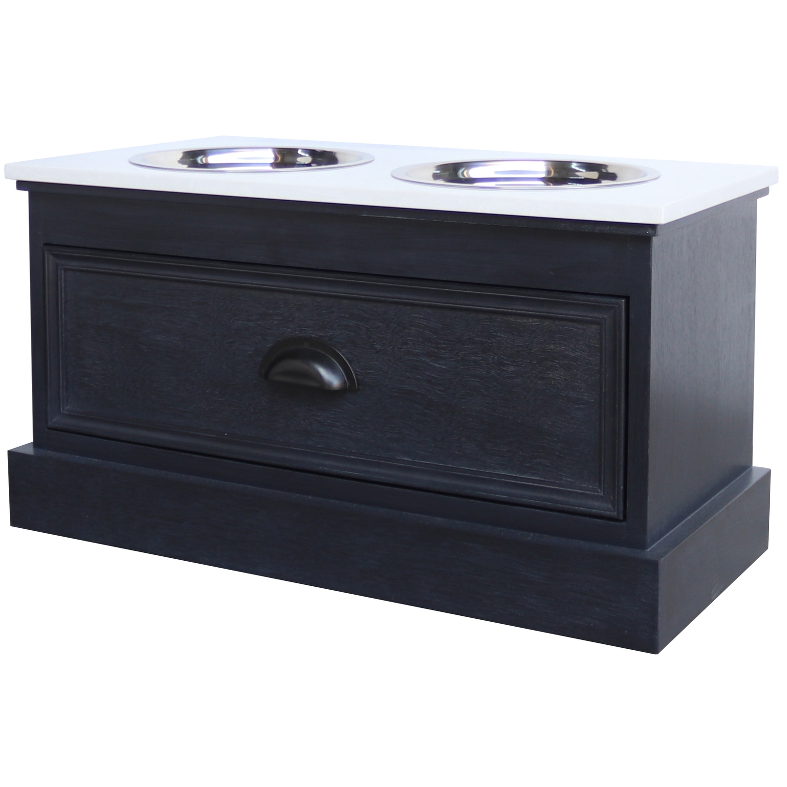 Contour Collection Pet Feeder Table - Image 1