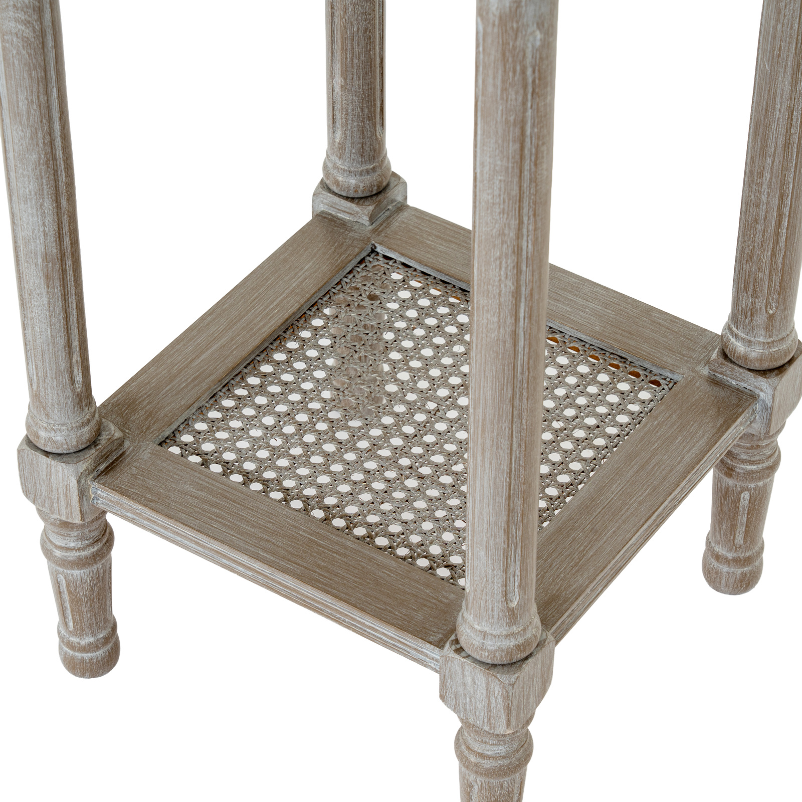 Serene Rattan Collection Small Side Table - Image 4
