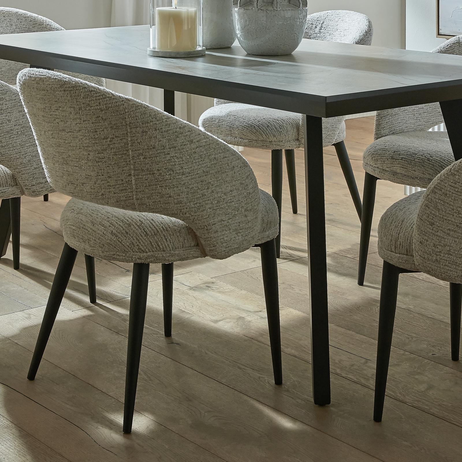 Sorelle Curved Dining Chair - Image 2