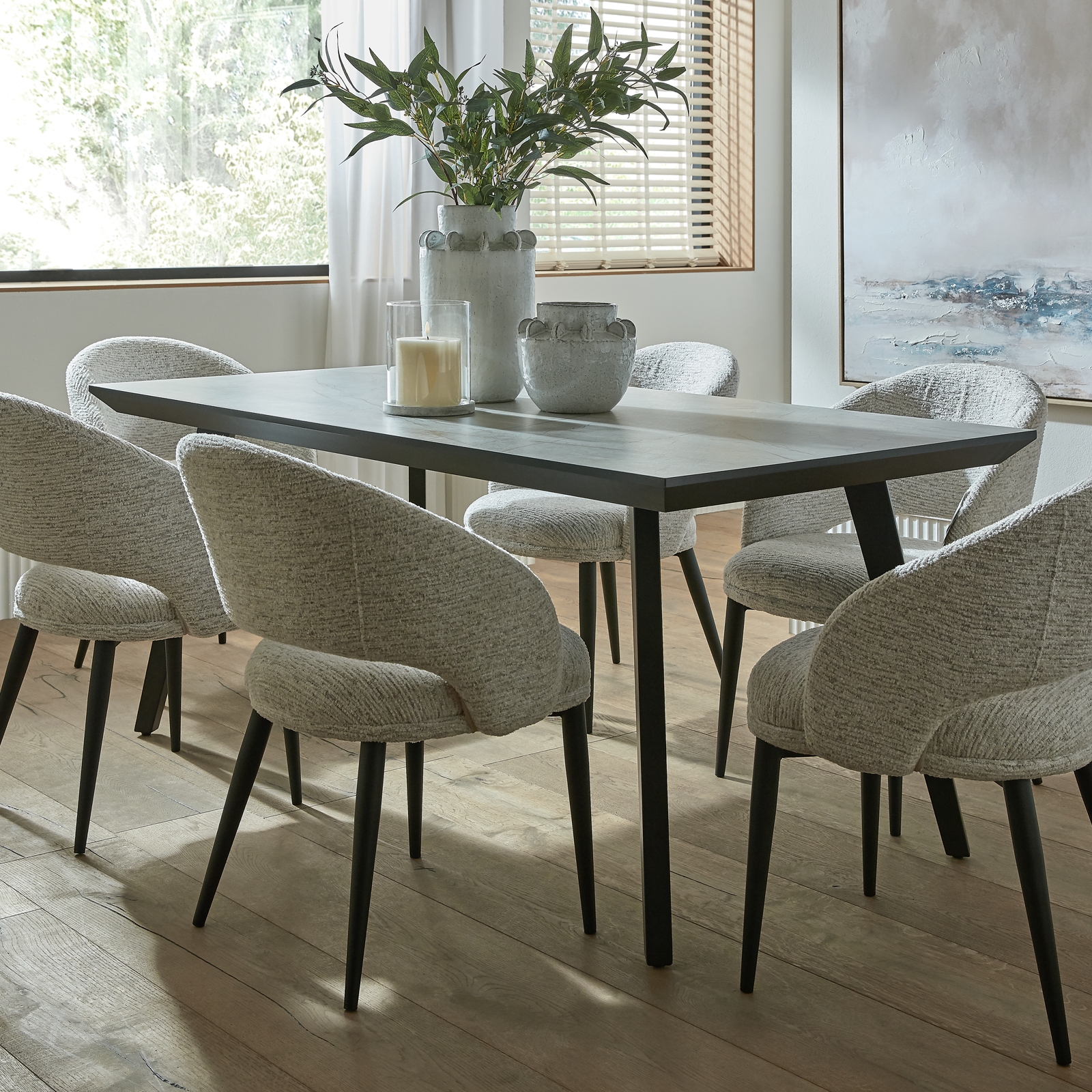 Sorelle Curved Dining Chair - Image 3
