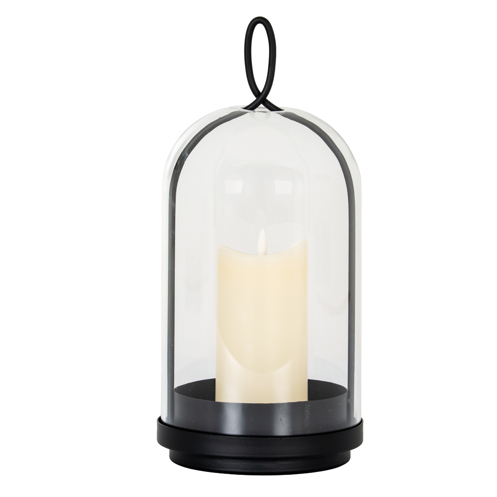 Nysa Large Candle Holder With Glass Cloche - Image 2