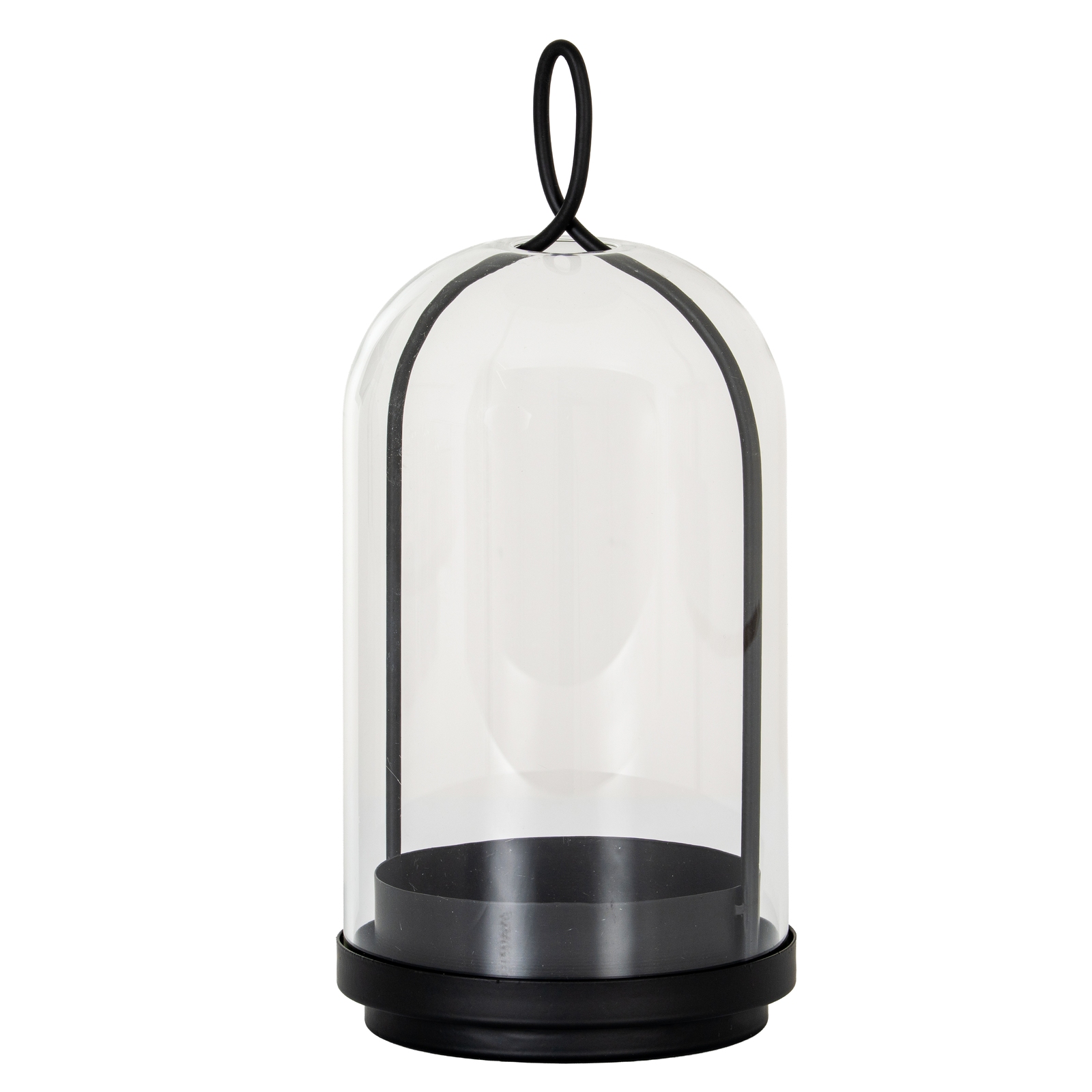 Nysa Large Candle Holder With Glass Cloche - Image 1