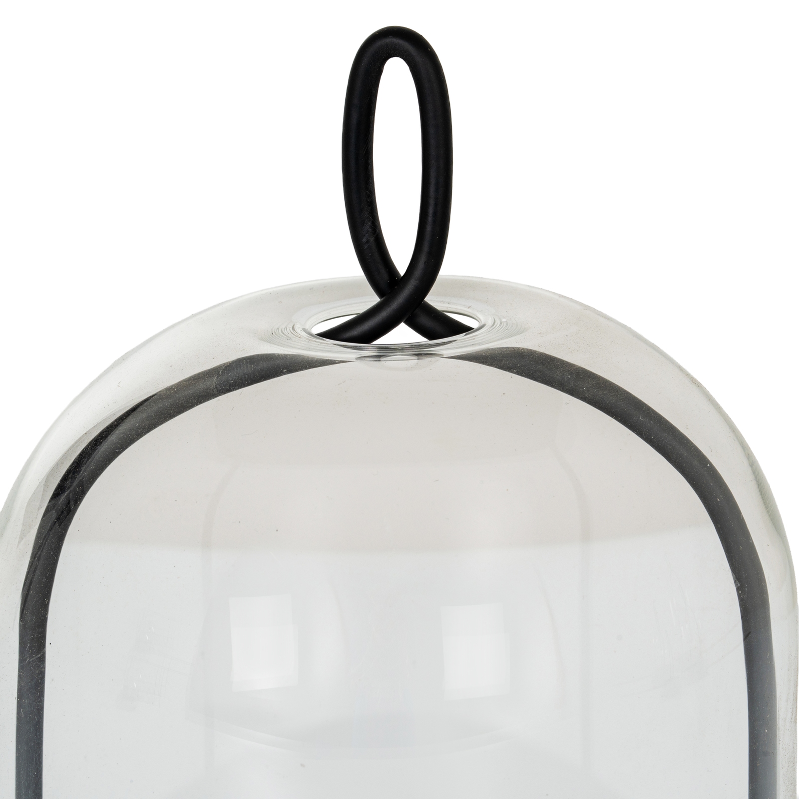 Nysa Medium Candle Holder With Glass Cloche - Image 3