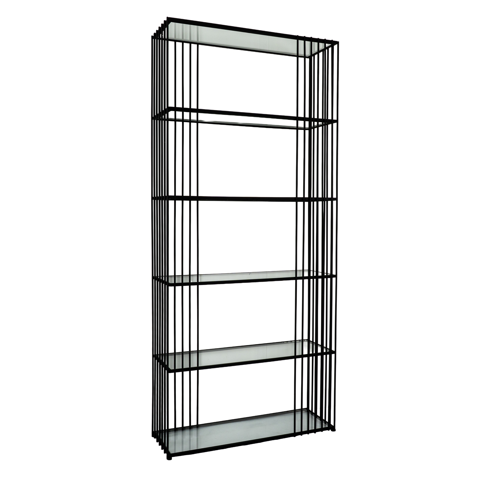 Alto Shelf Unit With Glass Shelves - Image 2
