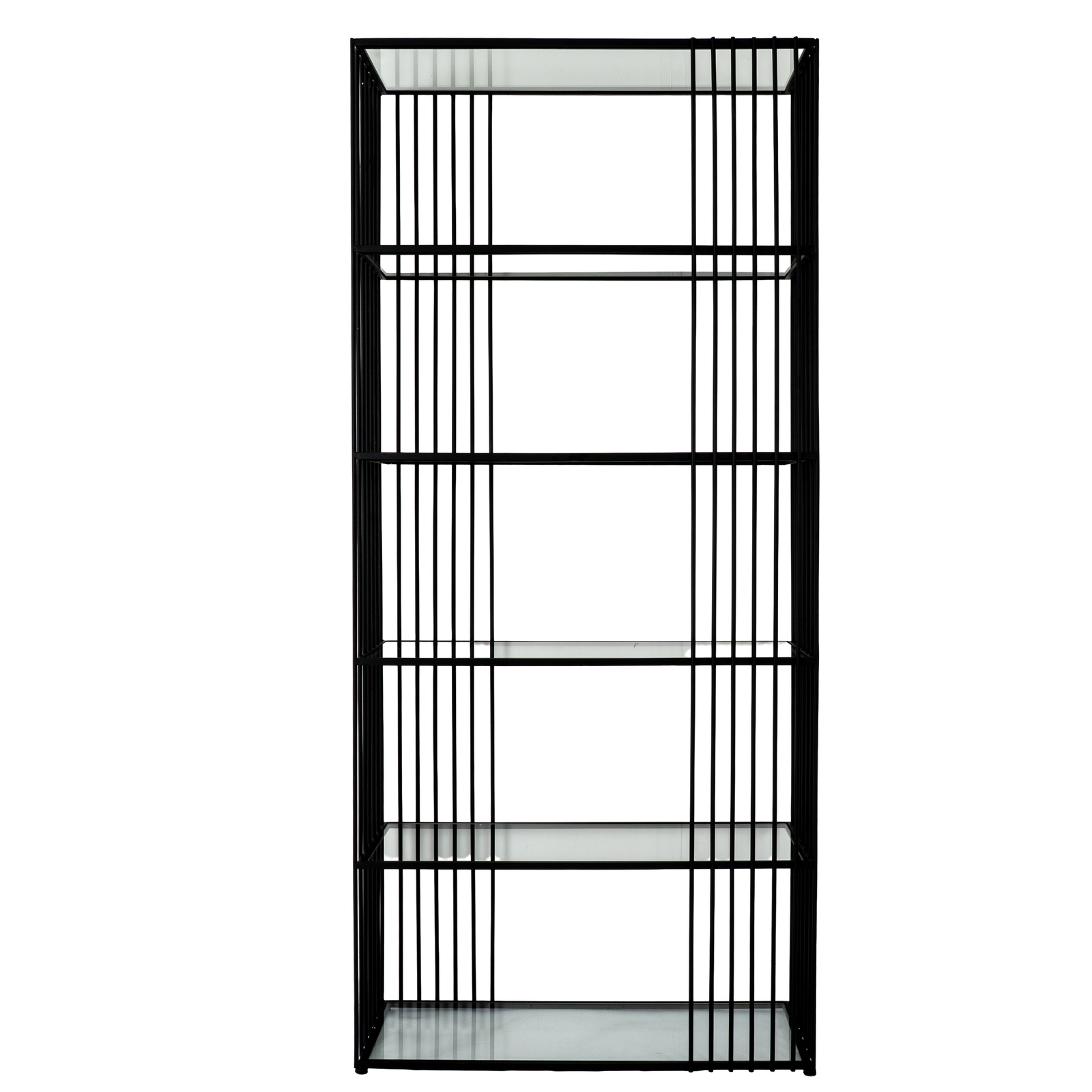 Alto Shelf Unit With Glass Shelves - Image 3
