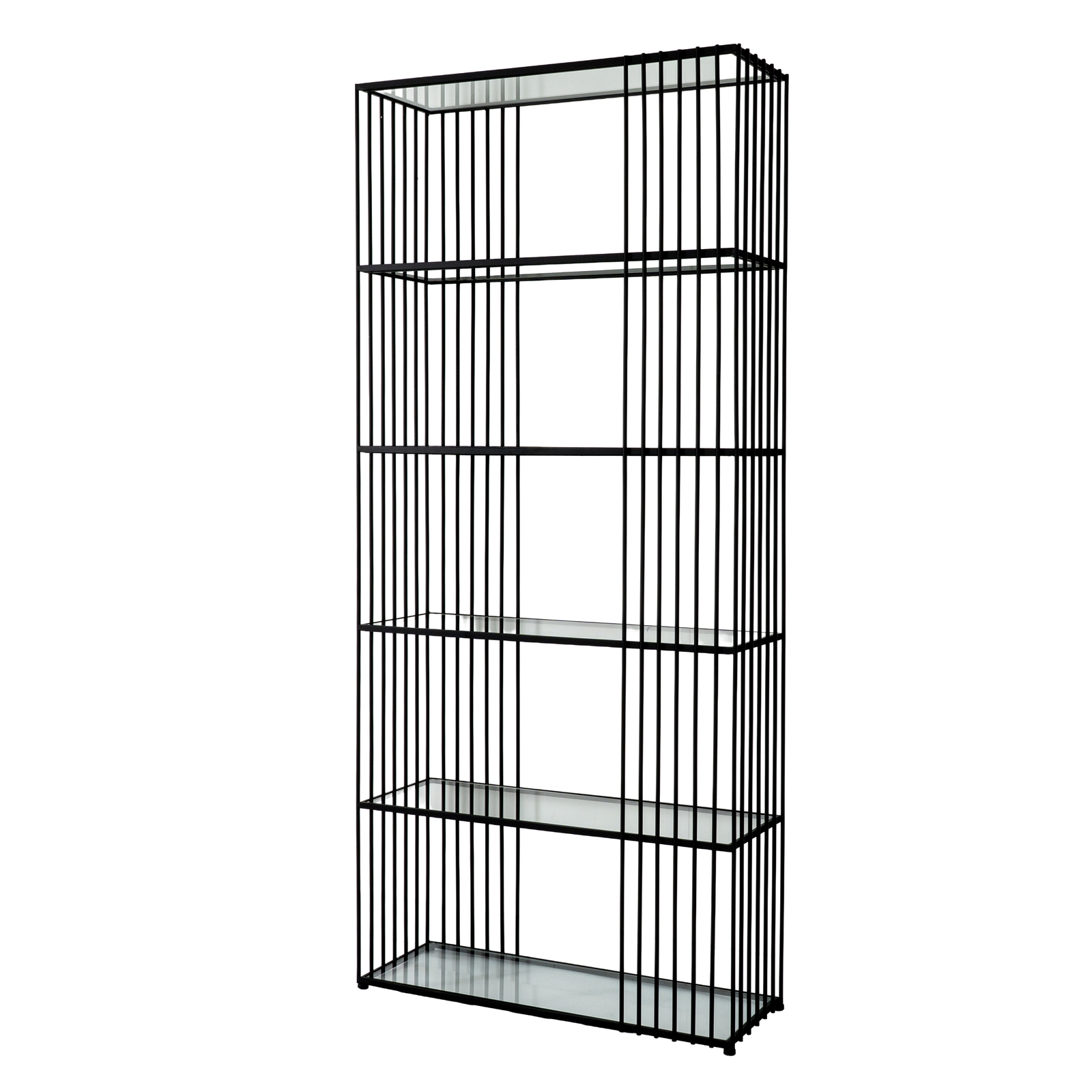 Alto Shelf Unit With Glass Shelves - Image 1
