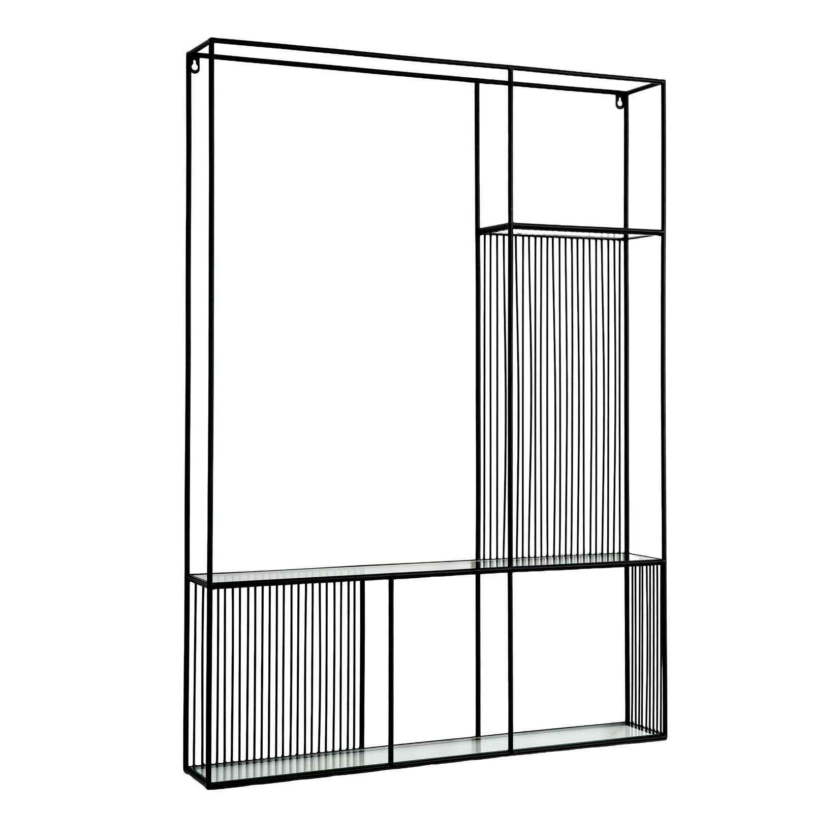 Axis Shelf Unit With Glass Shelves - Image 2