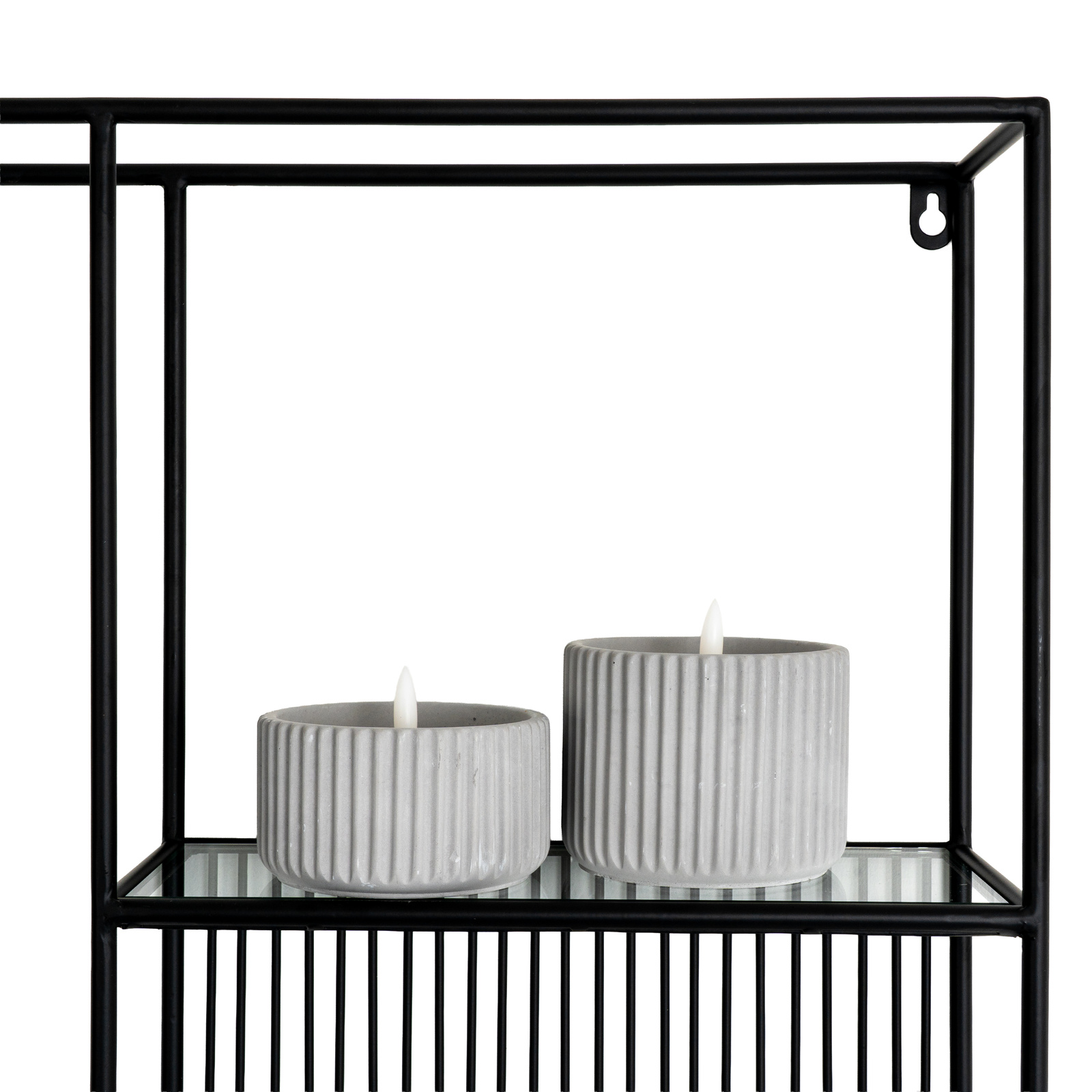 Axis Shelf Unit With Glass Shelves - Image 6