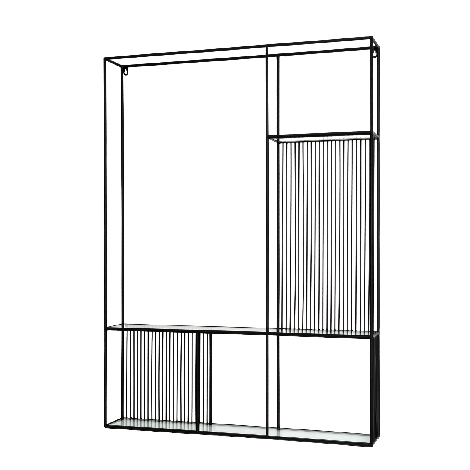Axis Shelf Unit With Glass Shelves - Image 1