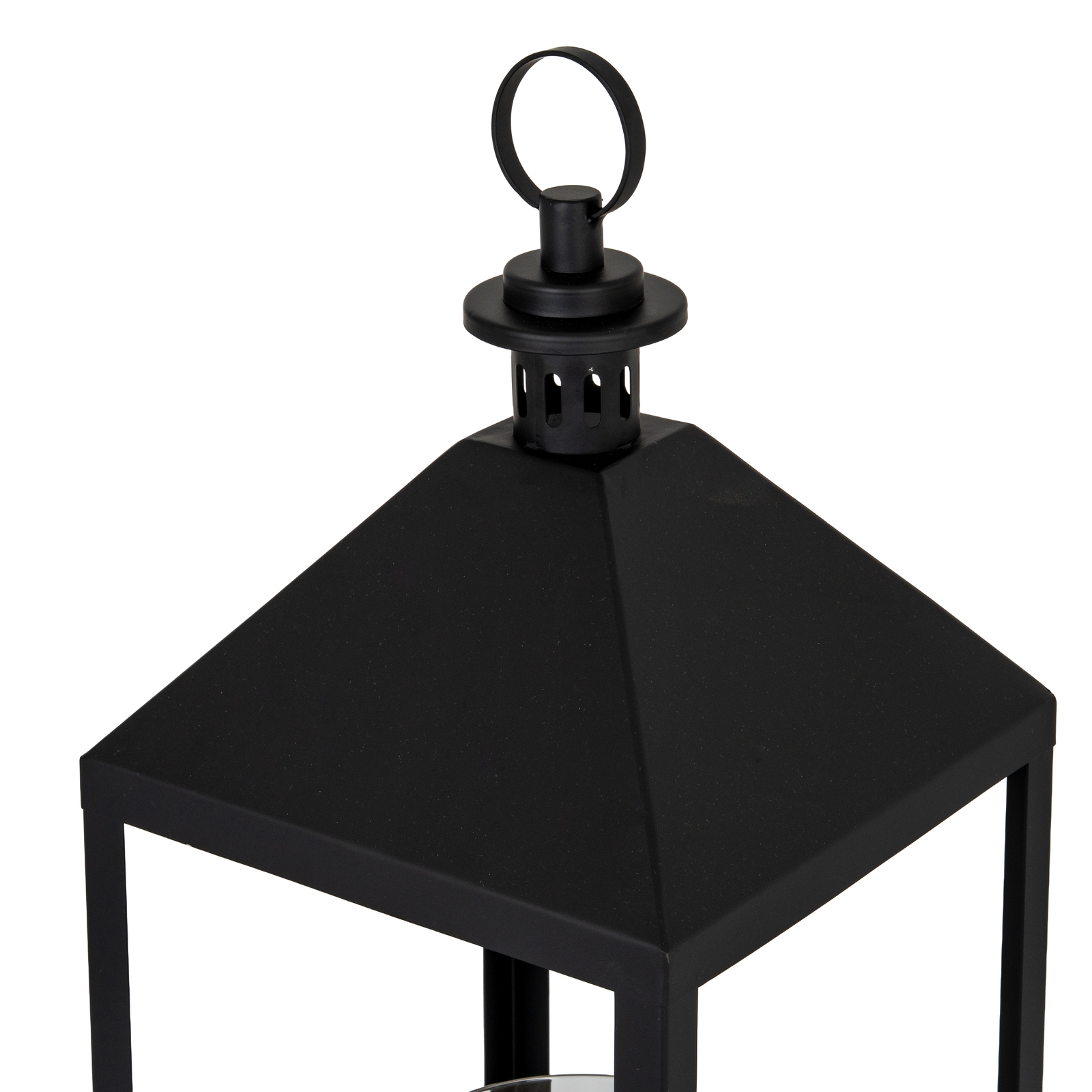 Astra Large Lantern With Glass Candle Holder - Image 3