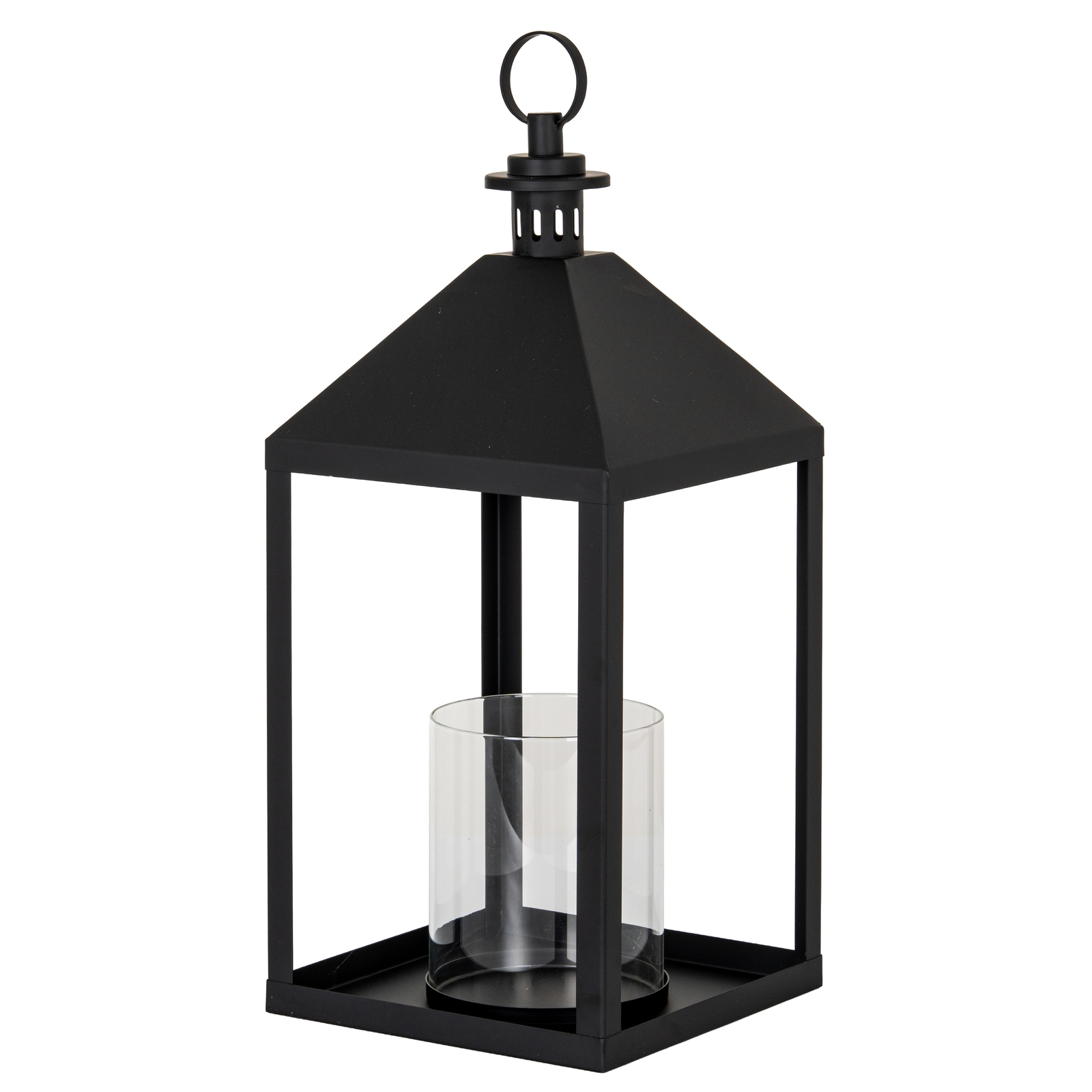 Astra Large Lantern With Glass Candle Holder - Image 1