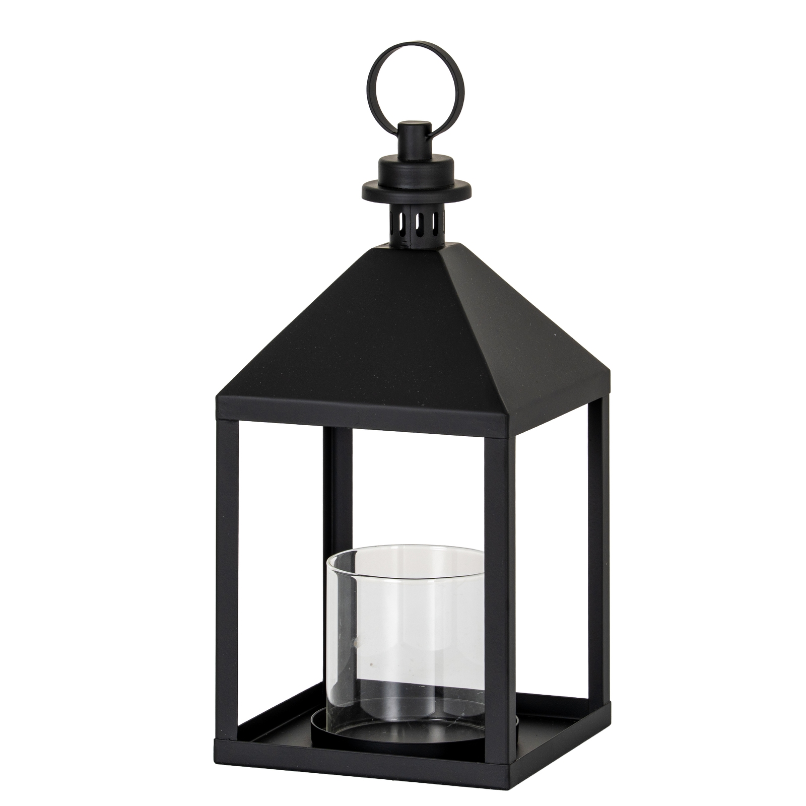 Astra Medium Lantern With Glass Candle Holder - Image 1