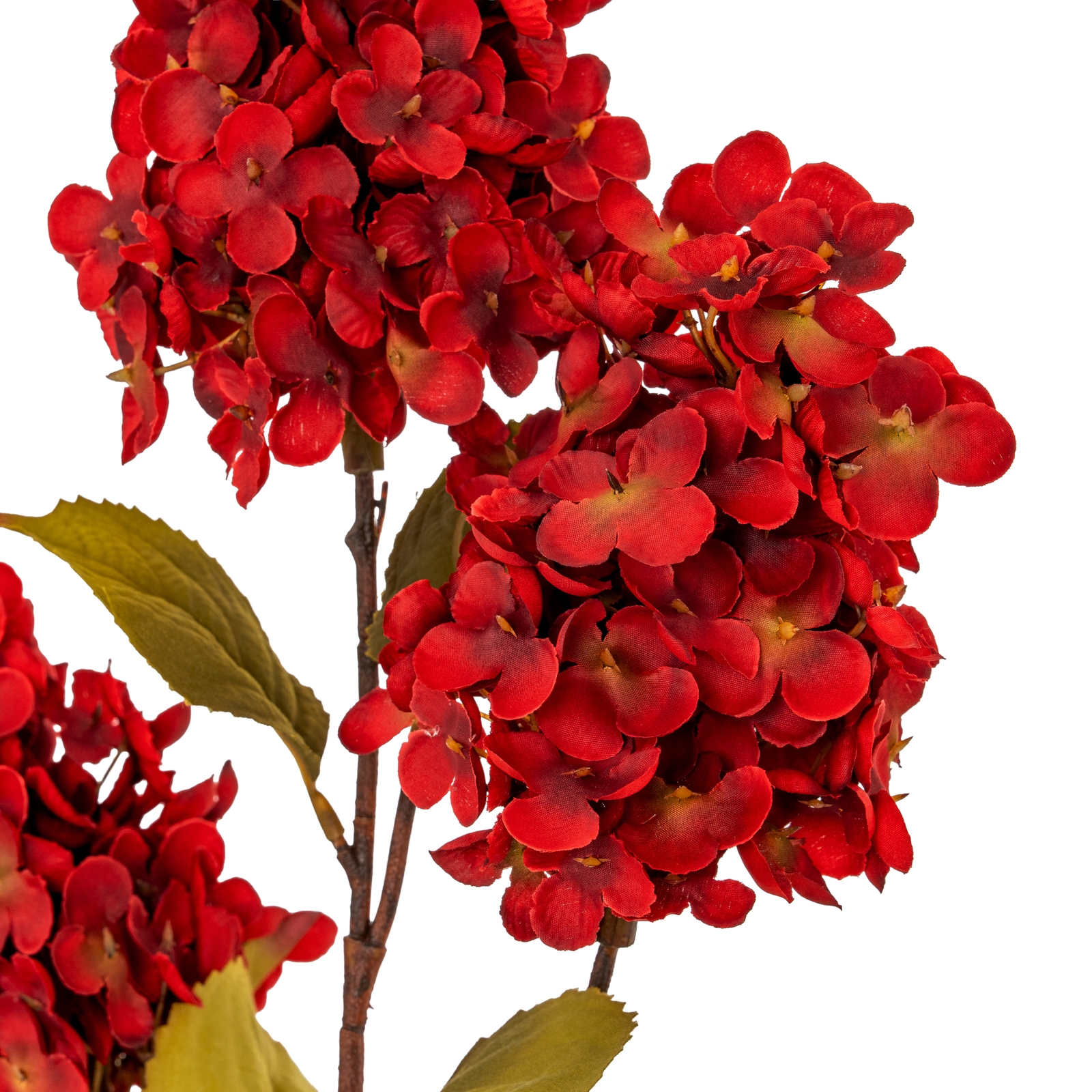 Dark Red Spear Hydrangea Spray - Image 3