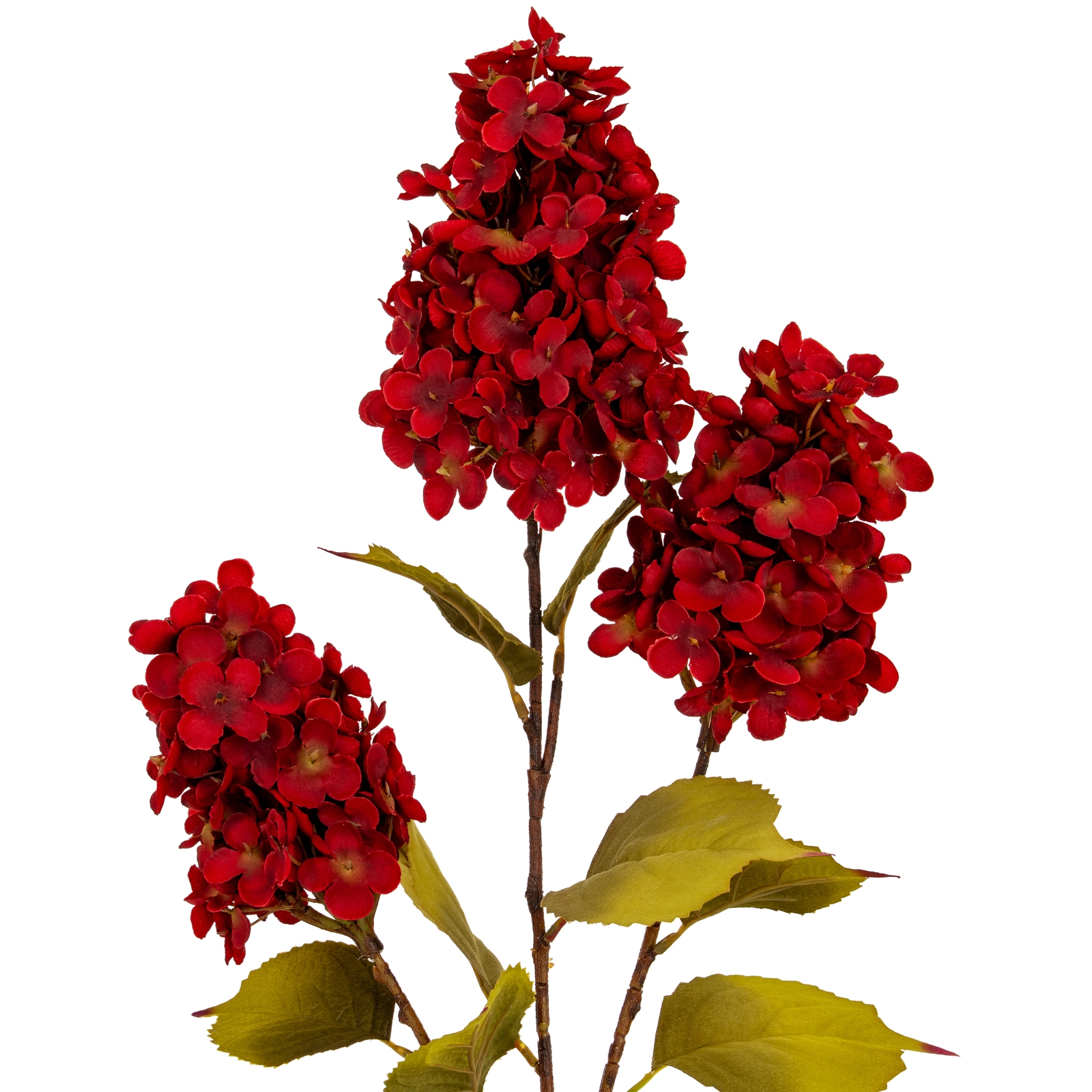 Dark Red Spear Hydrangea Spray - Image 1