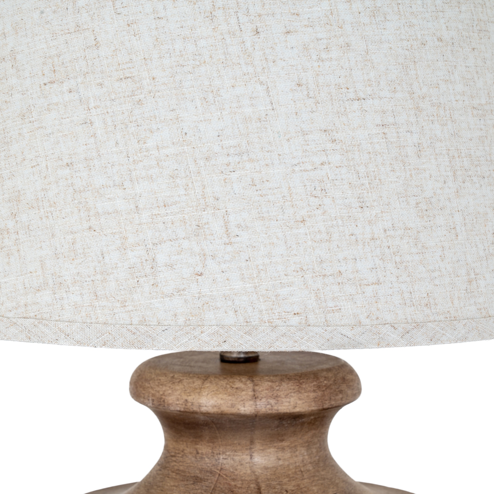 Marbelle Table Lamp With Edged Linen Shade - Image 4