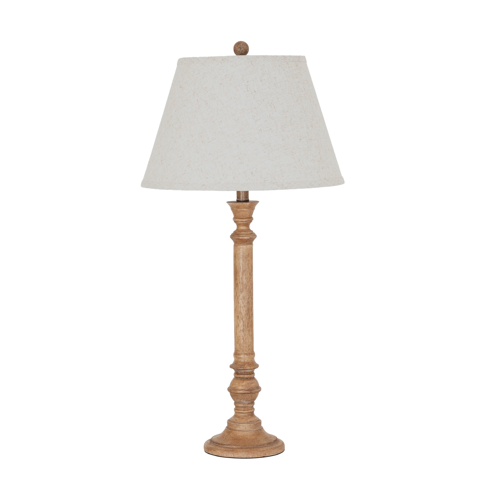 Solenne Table Lamp With Edged Linen Shade - Image 2