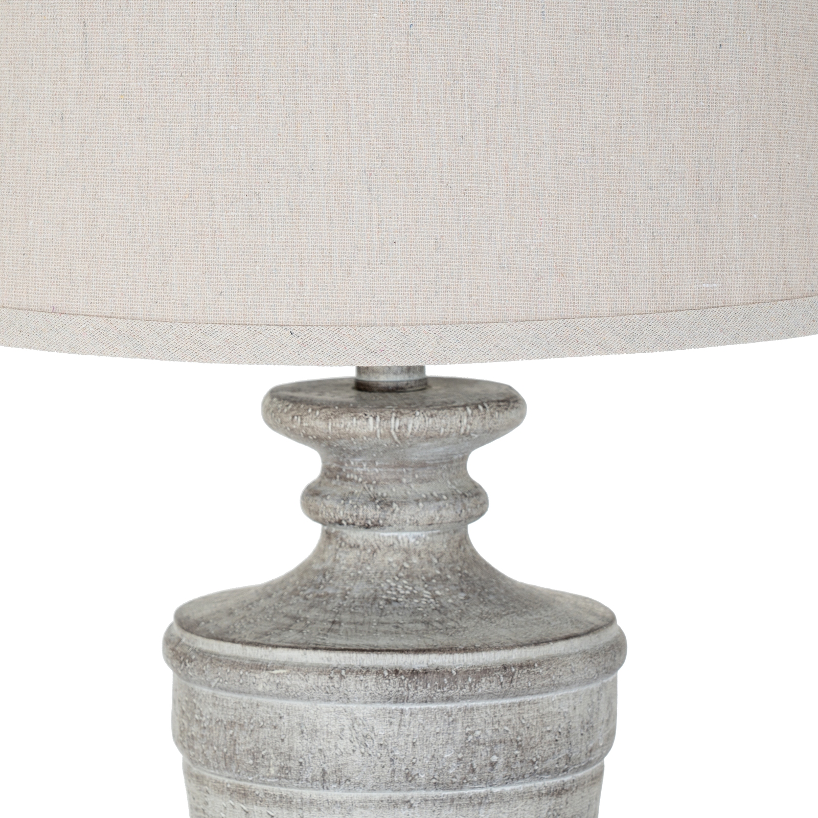 Ossia Table Lamp With Linen Shade - Image 4