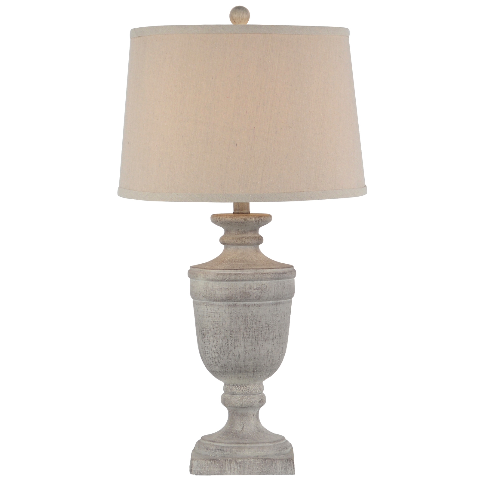 Ossia Table Lamp With Linen Shade - Image 1