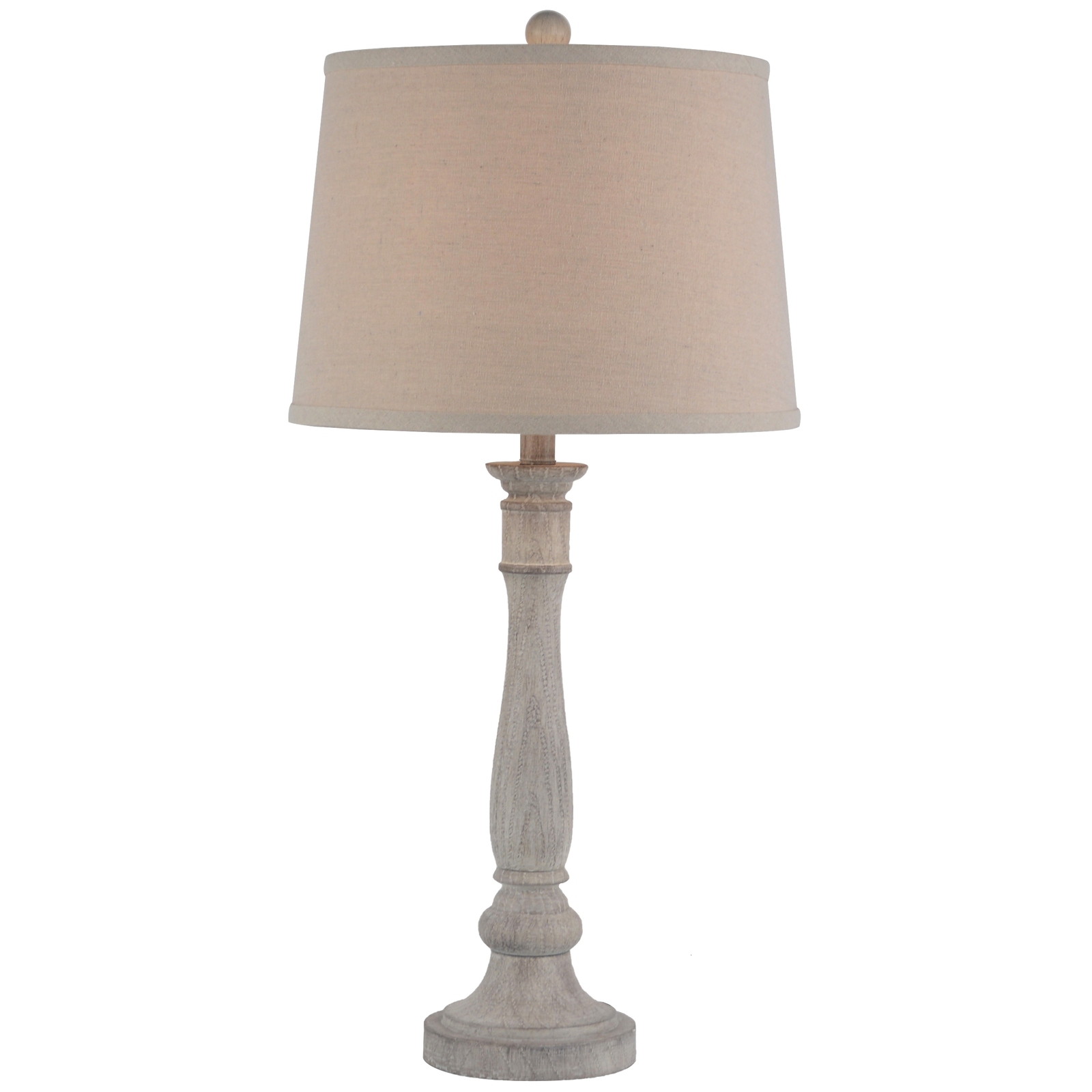 StellaTable Lamp With Linen Shade - Image 1