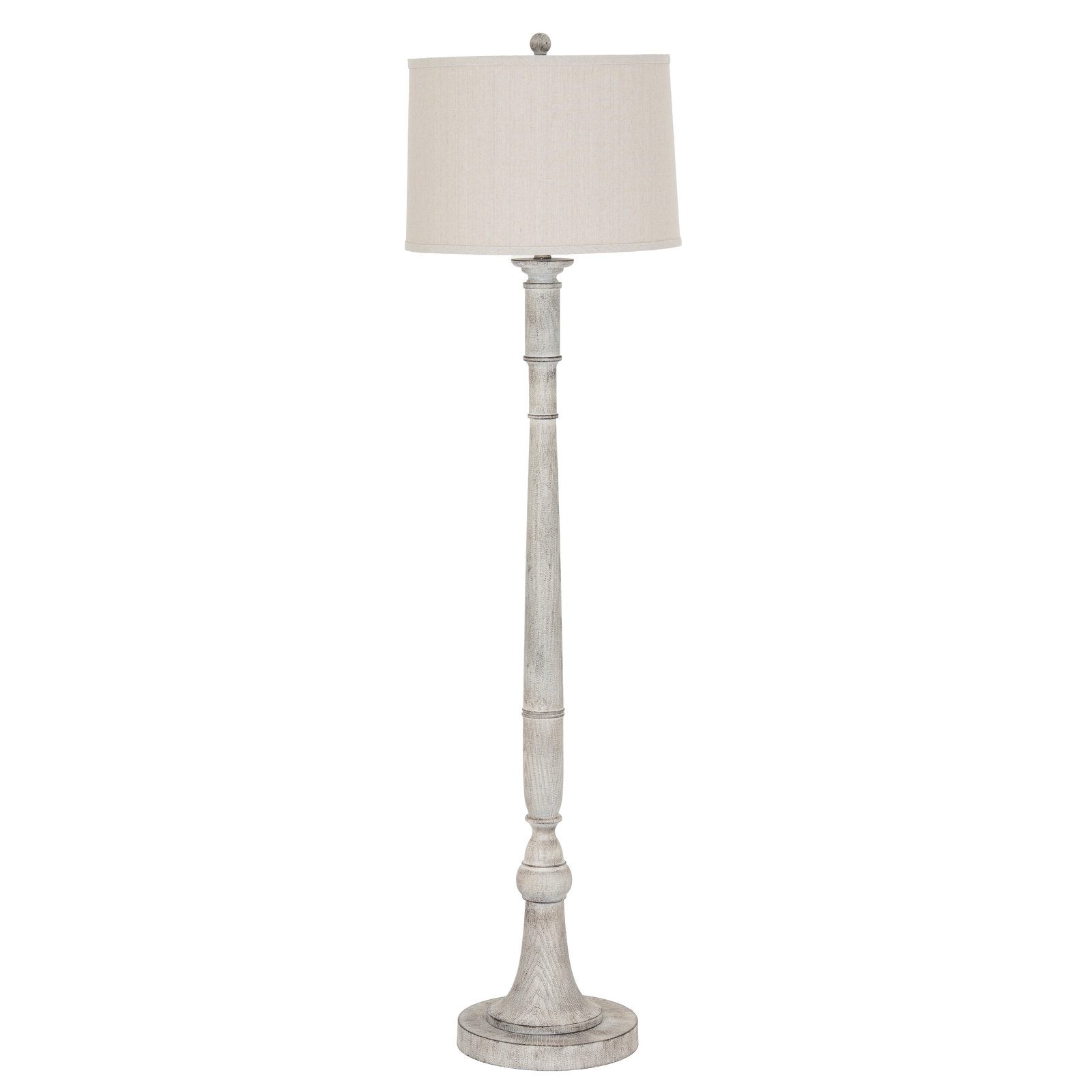Stella Floor Lamp With Linen Shade - Image 2