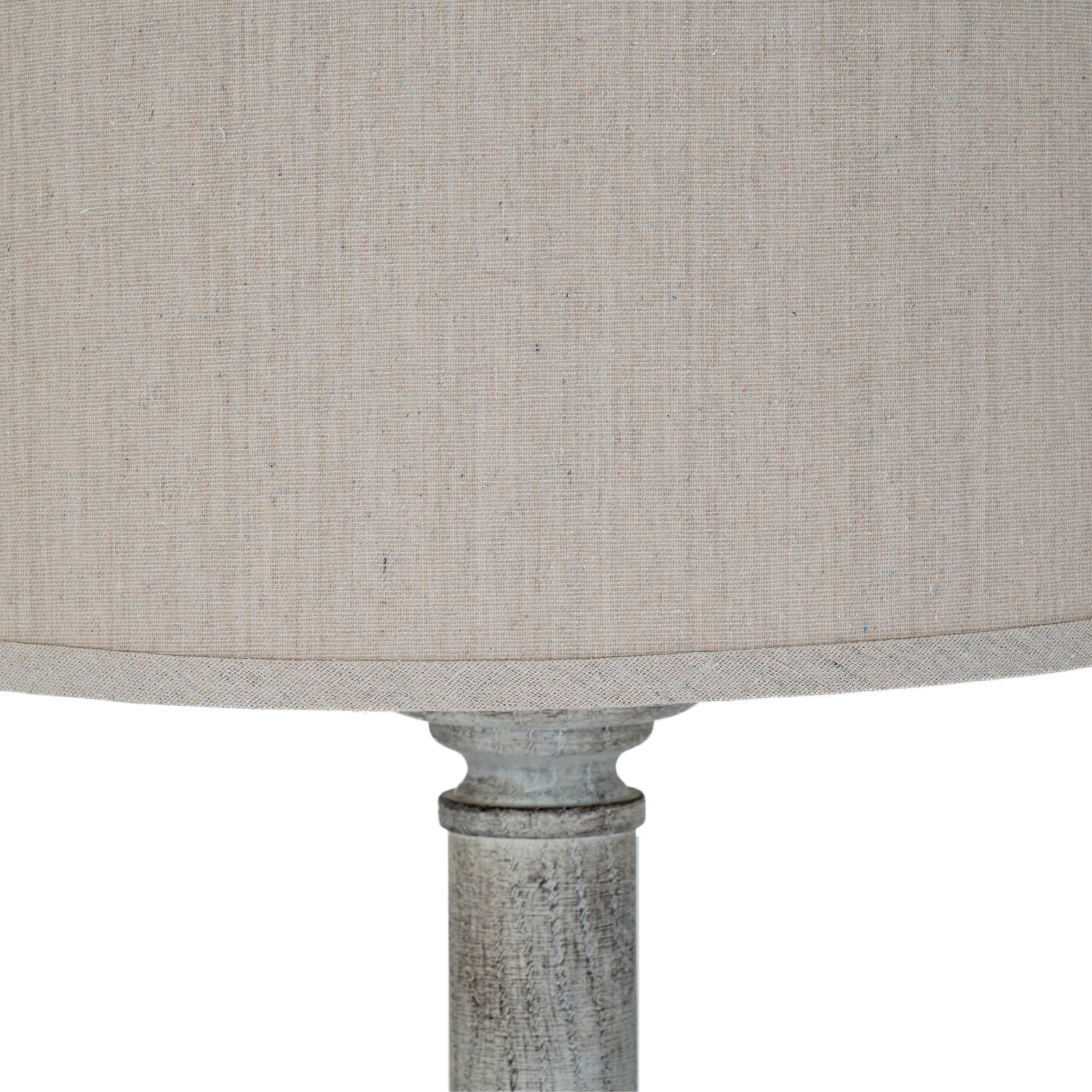 Stella Floor Lamp With Linen Shade - Image 4