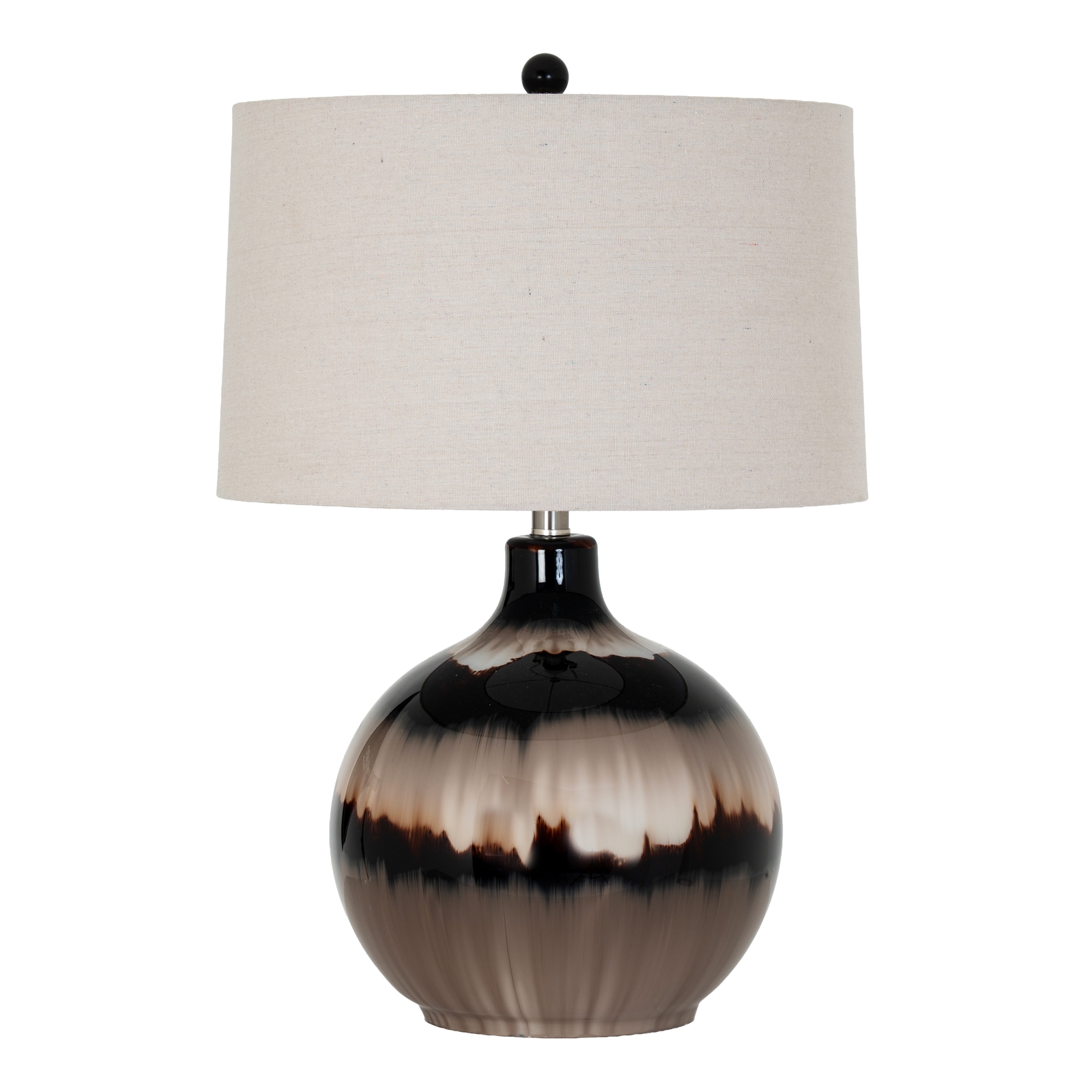 Sepia Shadows Table Lamp With Linen Shade - Image 2
