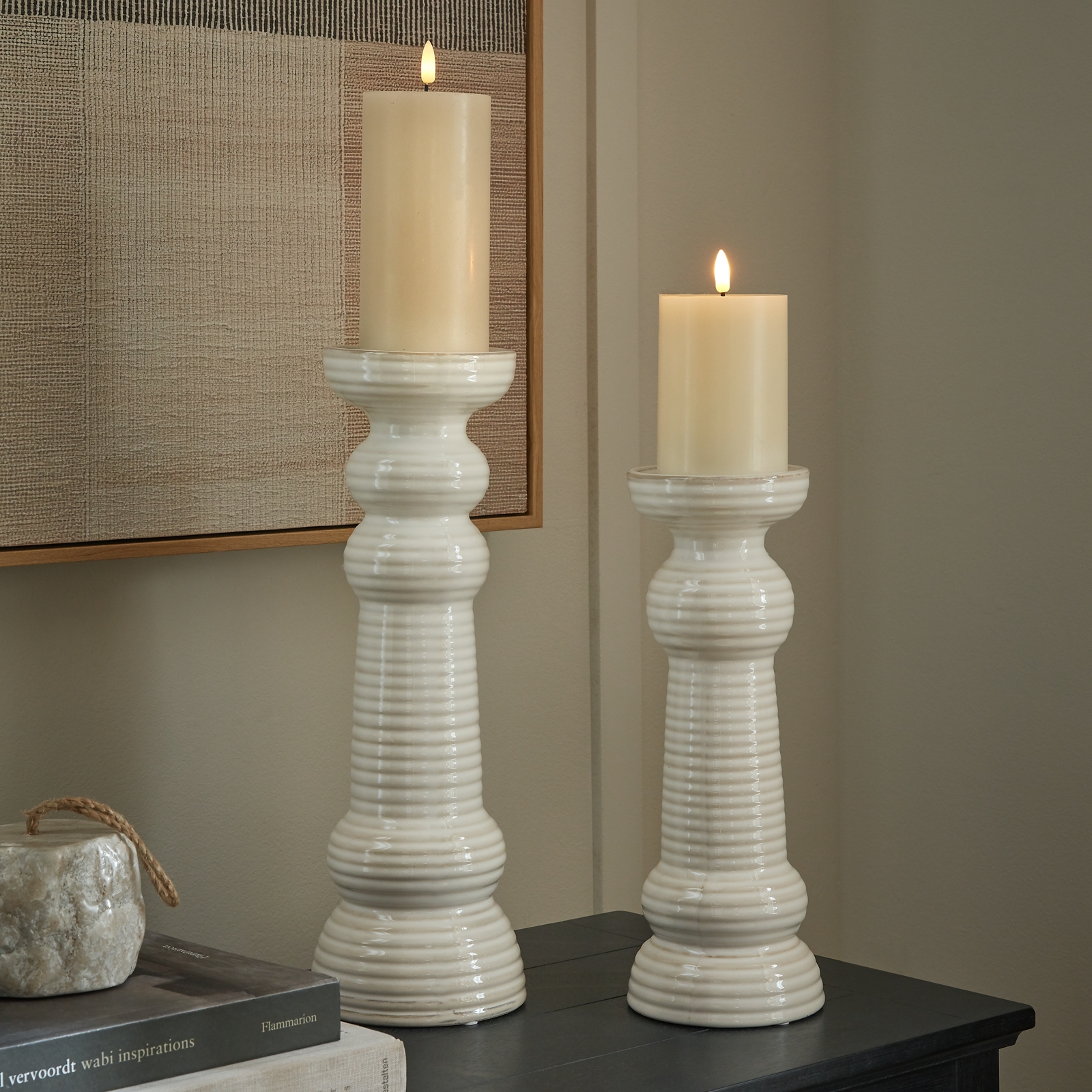 Sile Medium Pillar Candle Holder - Image 5