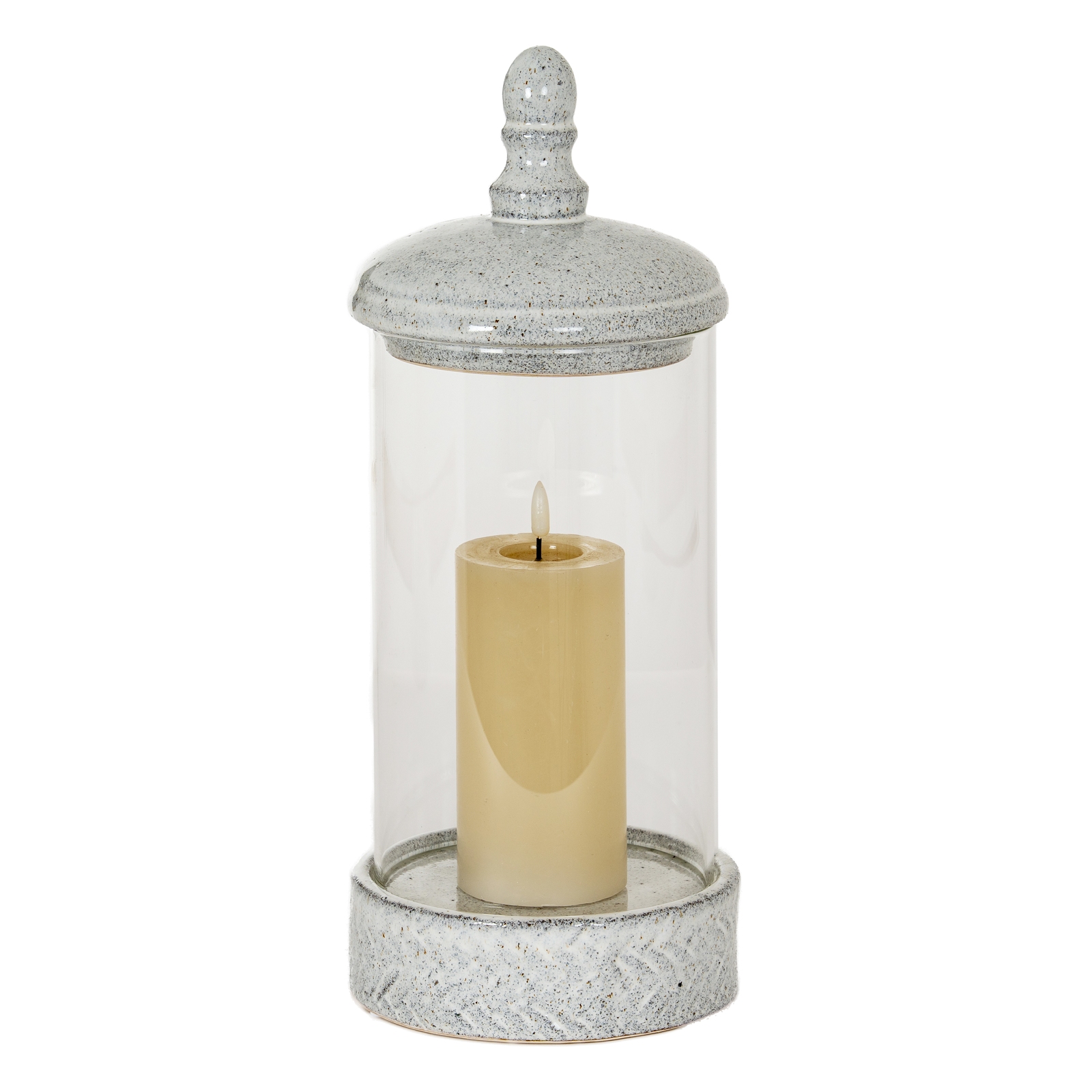 Sona Medium Hurricane Lantern With Lid - Image 2