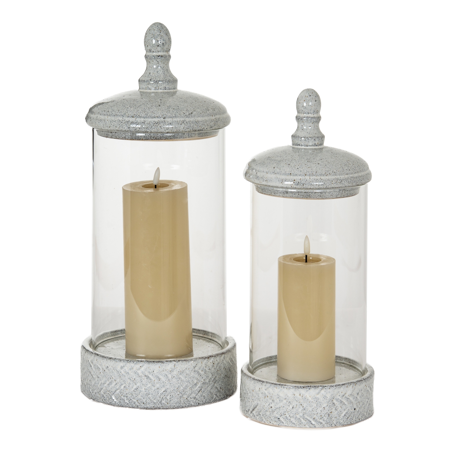 Sona Medium Hurricane Lantern With Lid - Image 5
