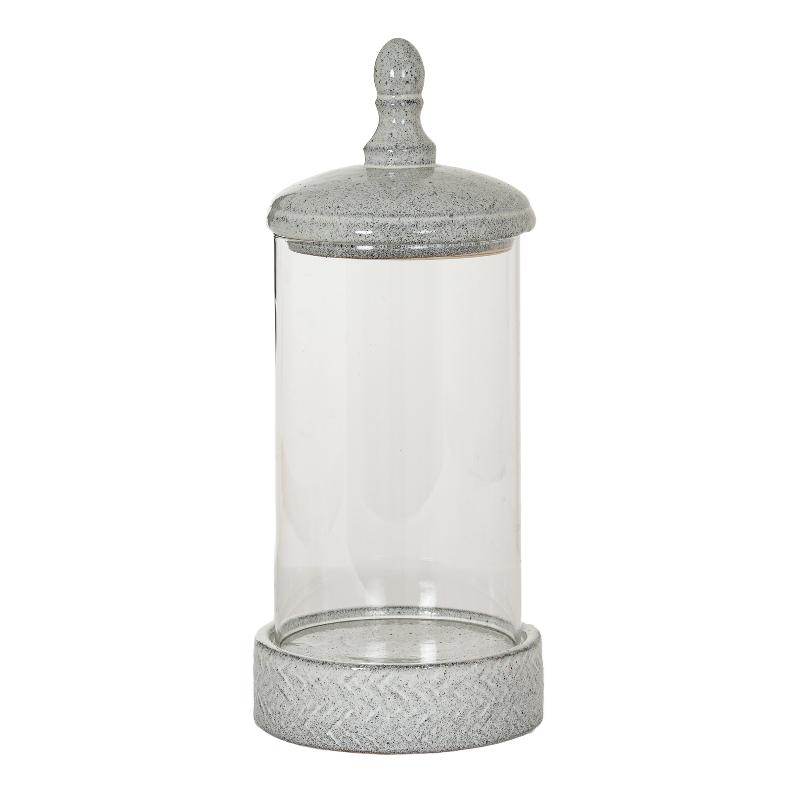Sona Large Hurricane Lantern With Lid - Image 1