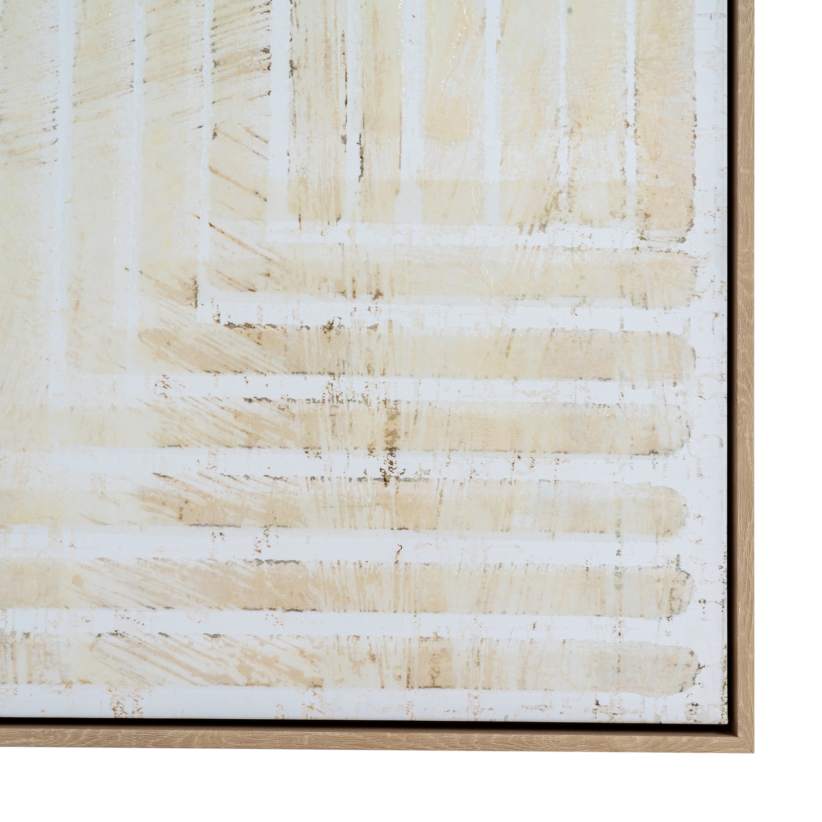 Tellura Hand Painted Canvas In Frame - Image 2