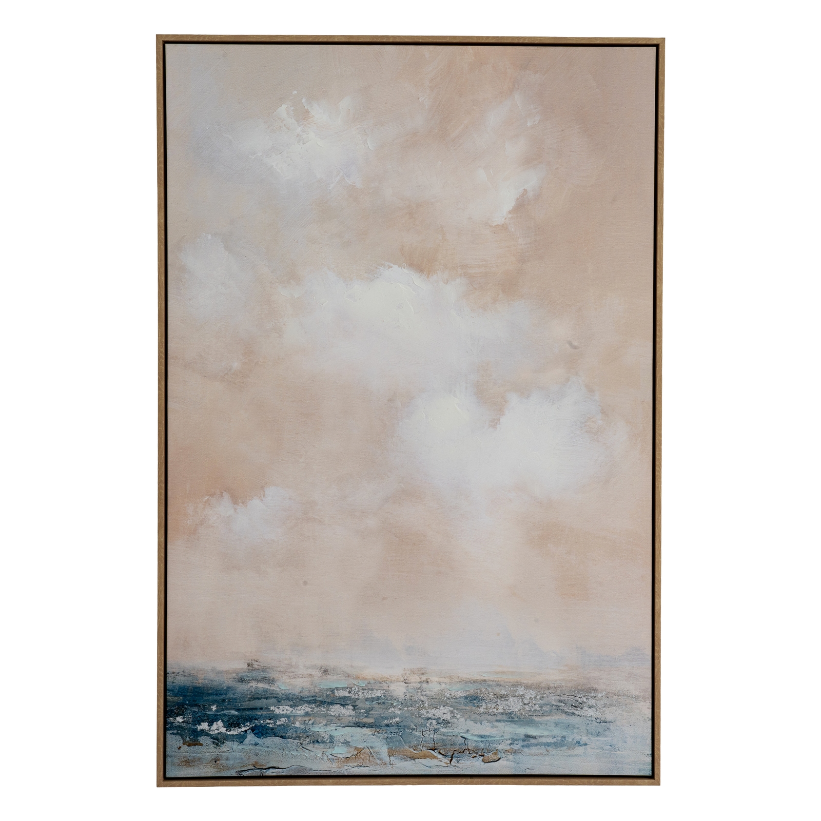 Stratos Hand Painted Canvas In Frame - Image 1