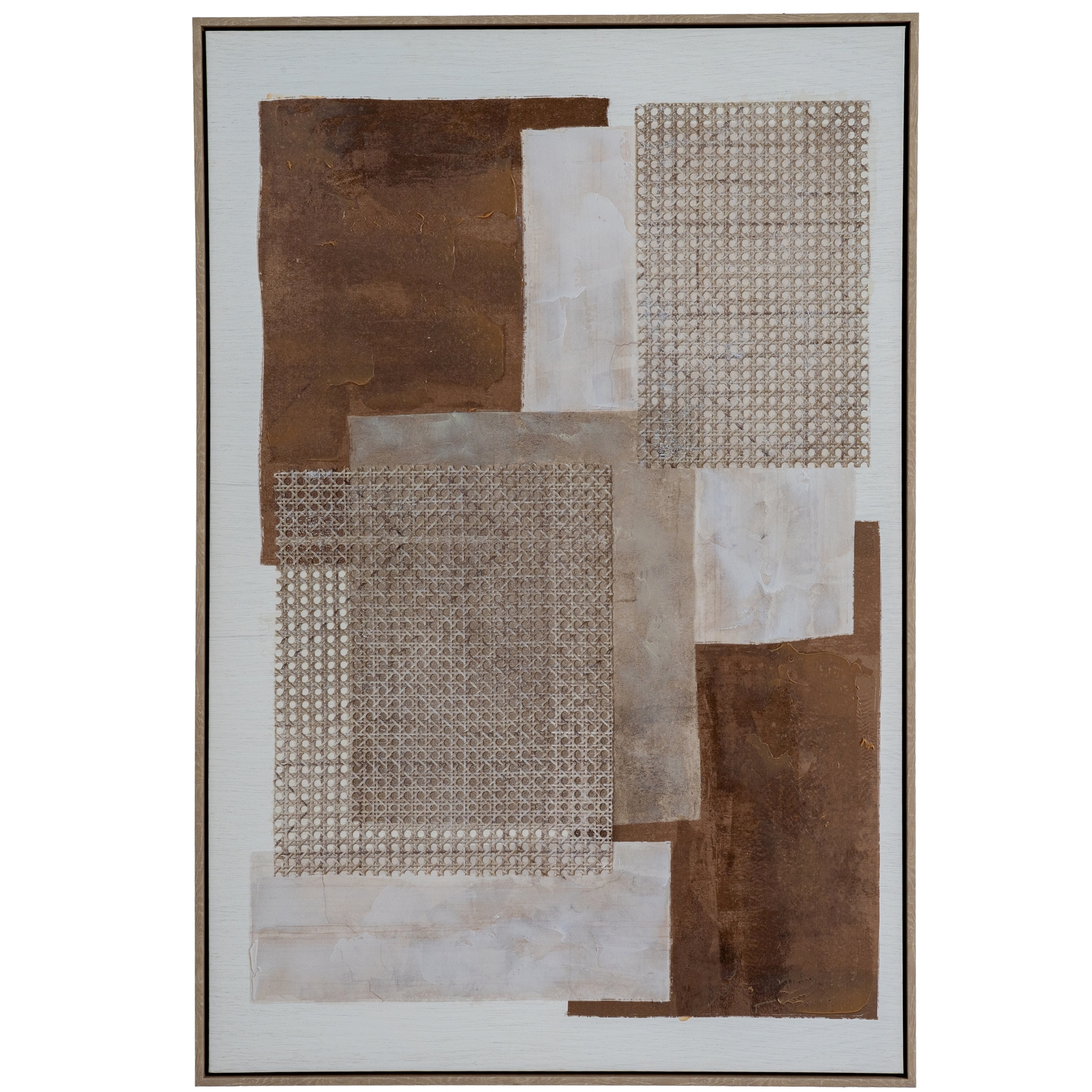 Sedora Hand Painted Canvas In Frame - Image 1