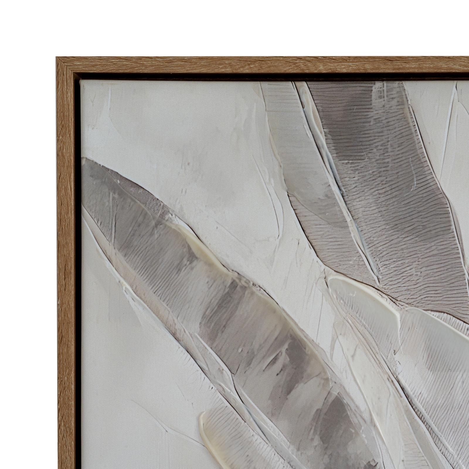 Folira Hand Painted Canvas In Frame - Image 2