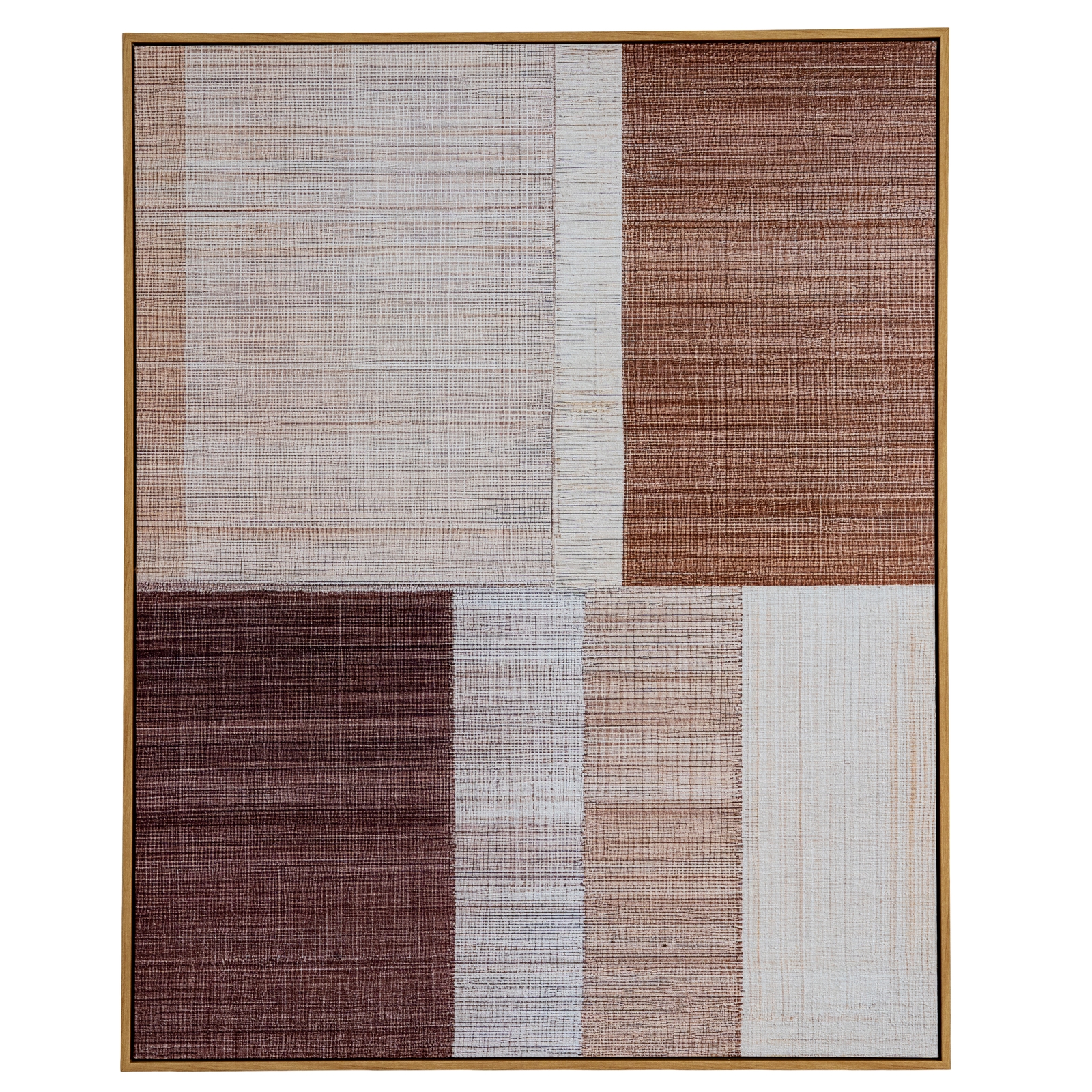 Umbora Hand Painted Canvas In Frame - Image 1