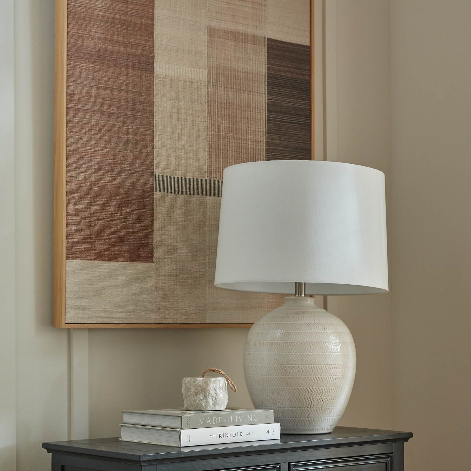 Ivora Hand Painted Canvas In Frame - Image 7