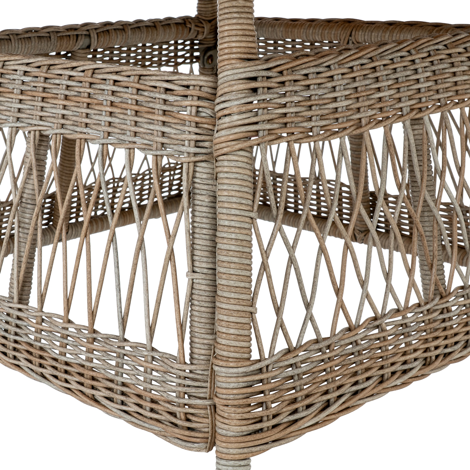 Provence Collection Outdoor 4 Seater Round Dining Set - Image 4