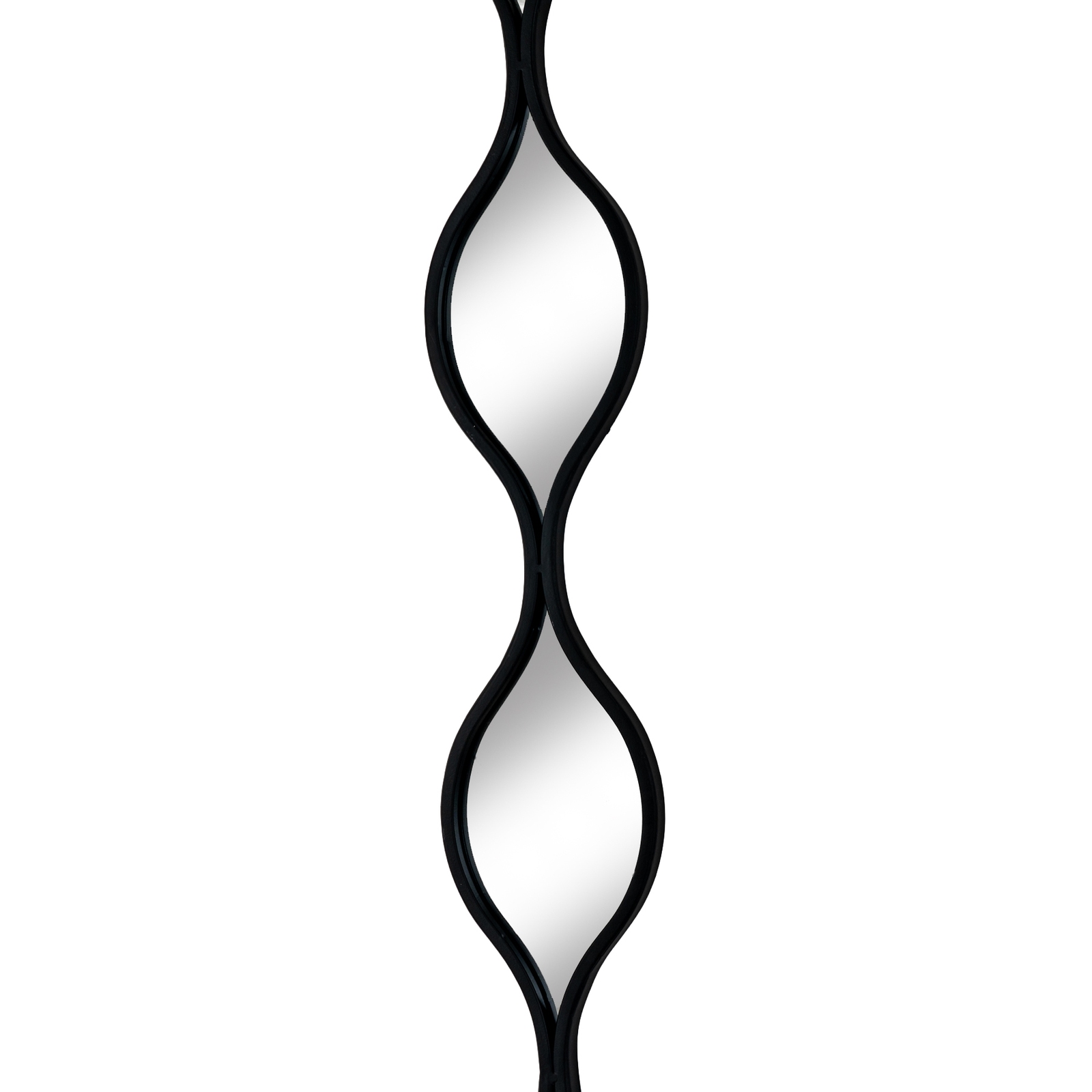 Decorative Hanging Black Mirror - Image 2