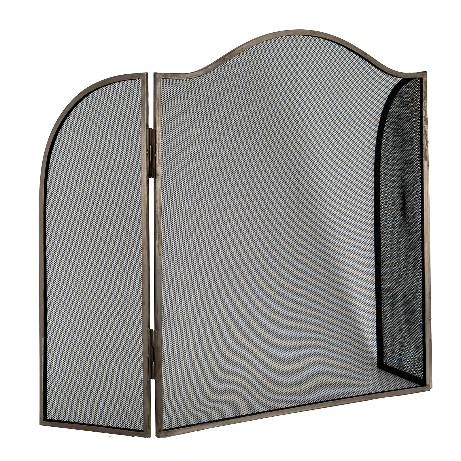 Antiqued Silver Large  Fire Screen - Image 3