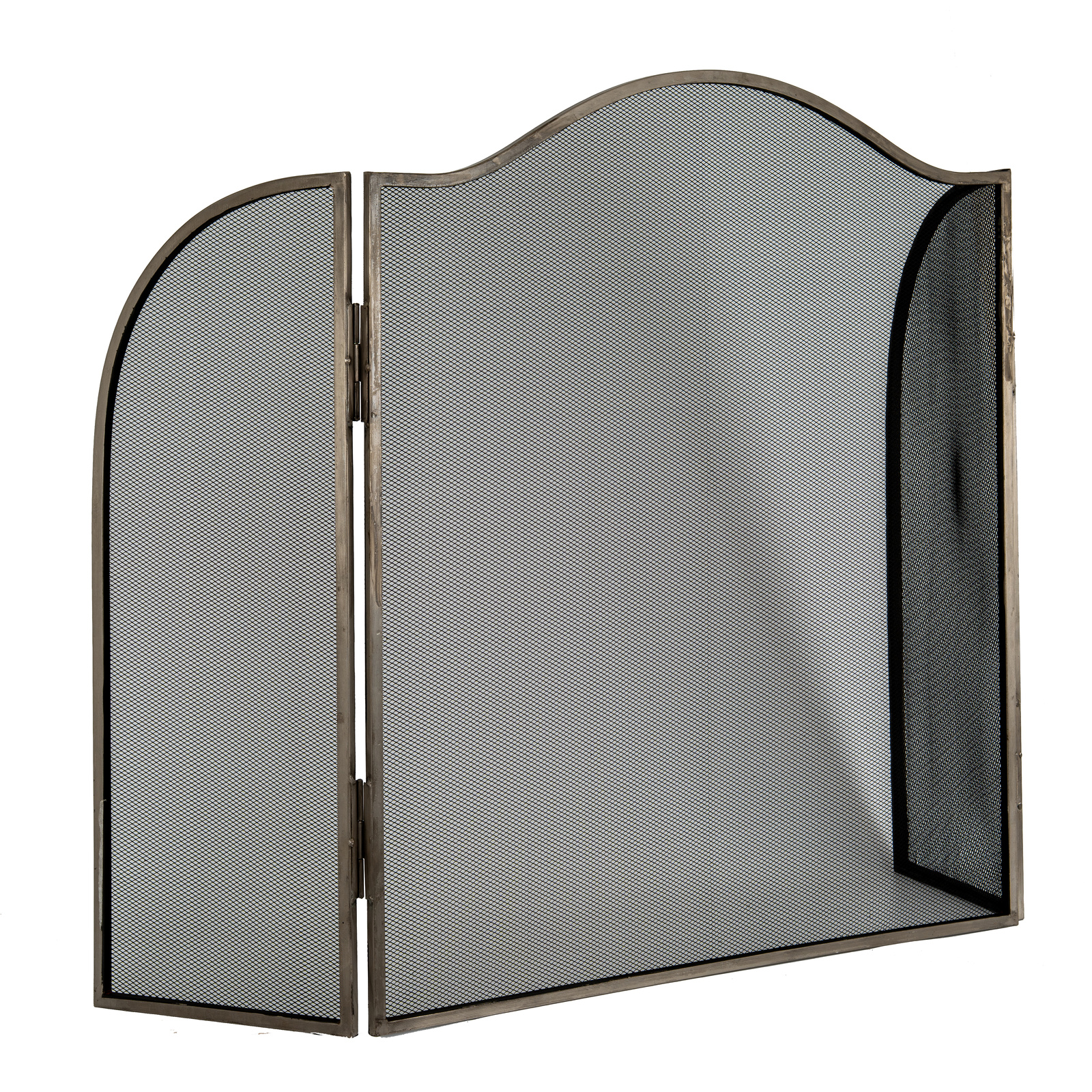 Antiqued Silver Large  Fire Screen - Image 4