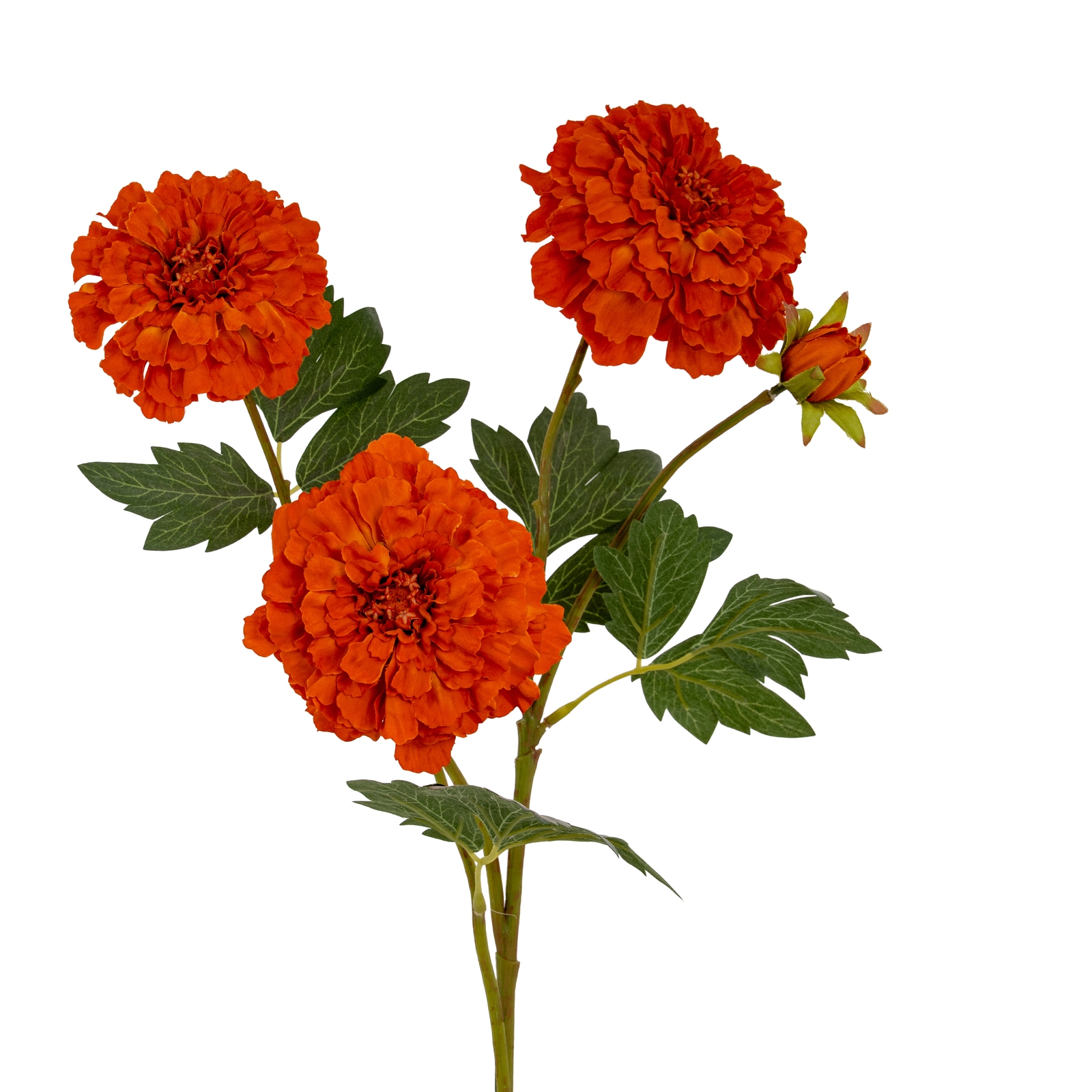 Orange African Marigold Large Spray - Image 1