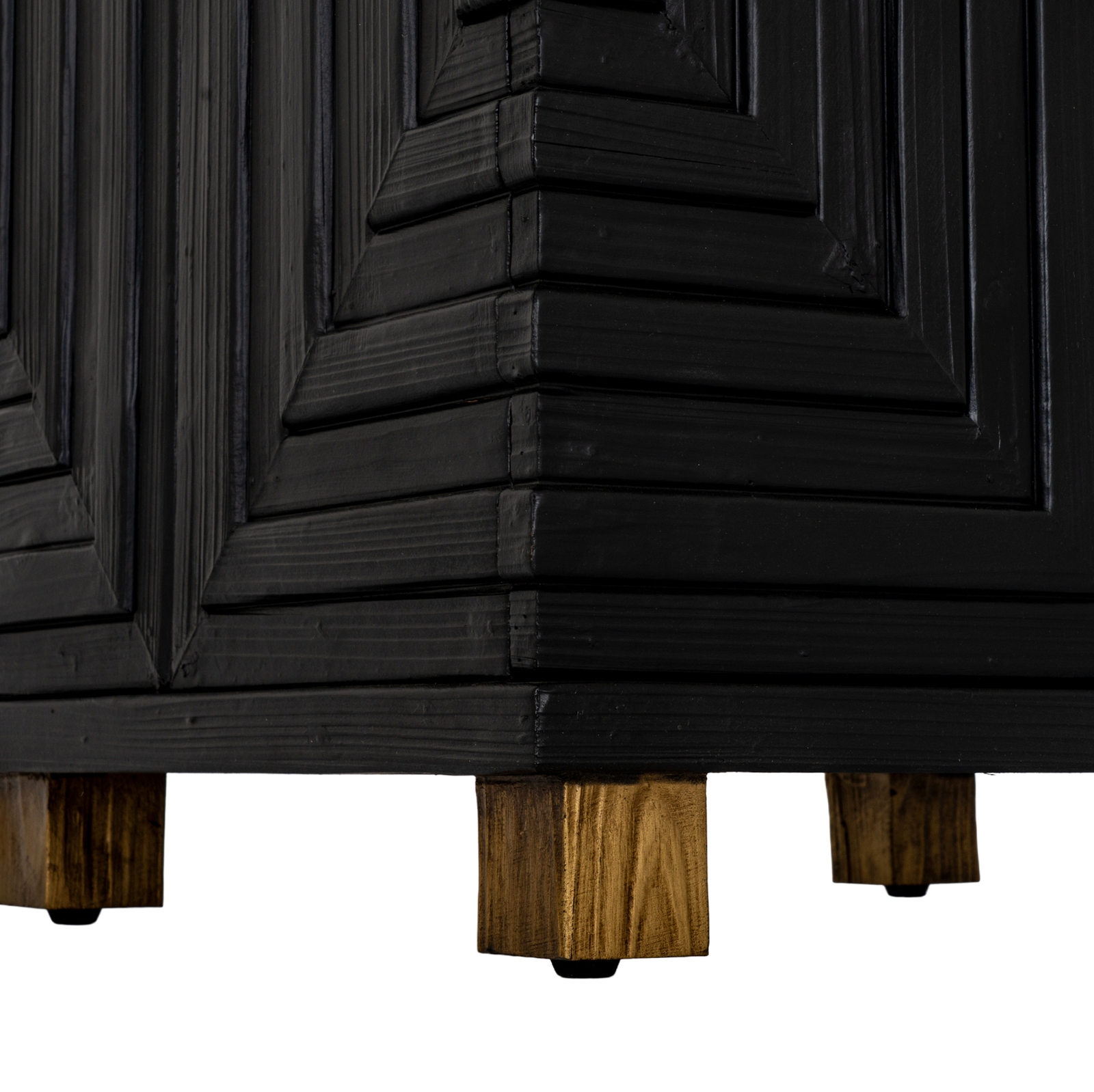 Lennox Black 2 Door Small Sideboard - Image 5