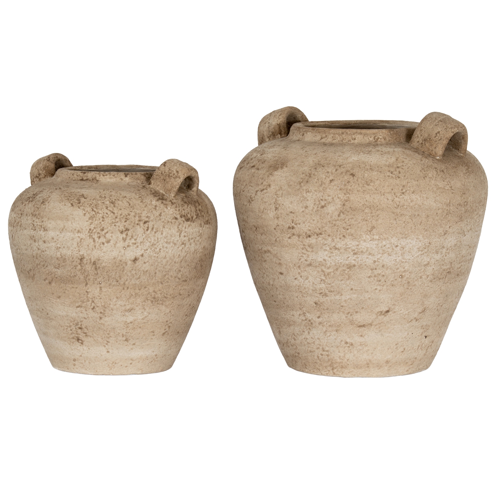 Terra Large Urn Vase With Handles - Image 5
