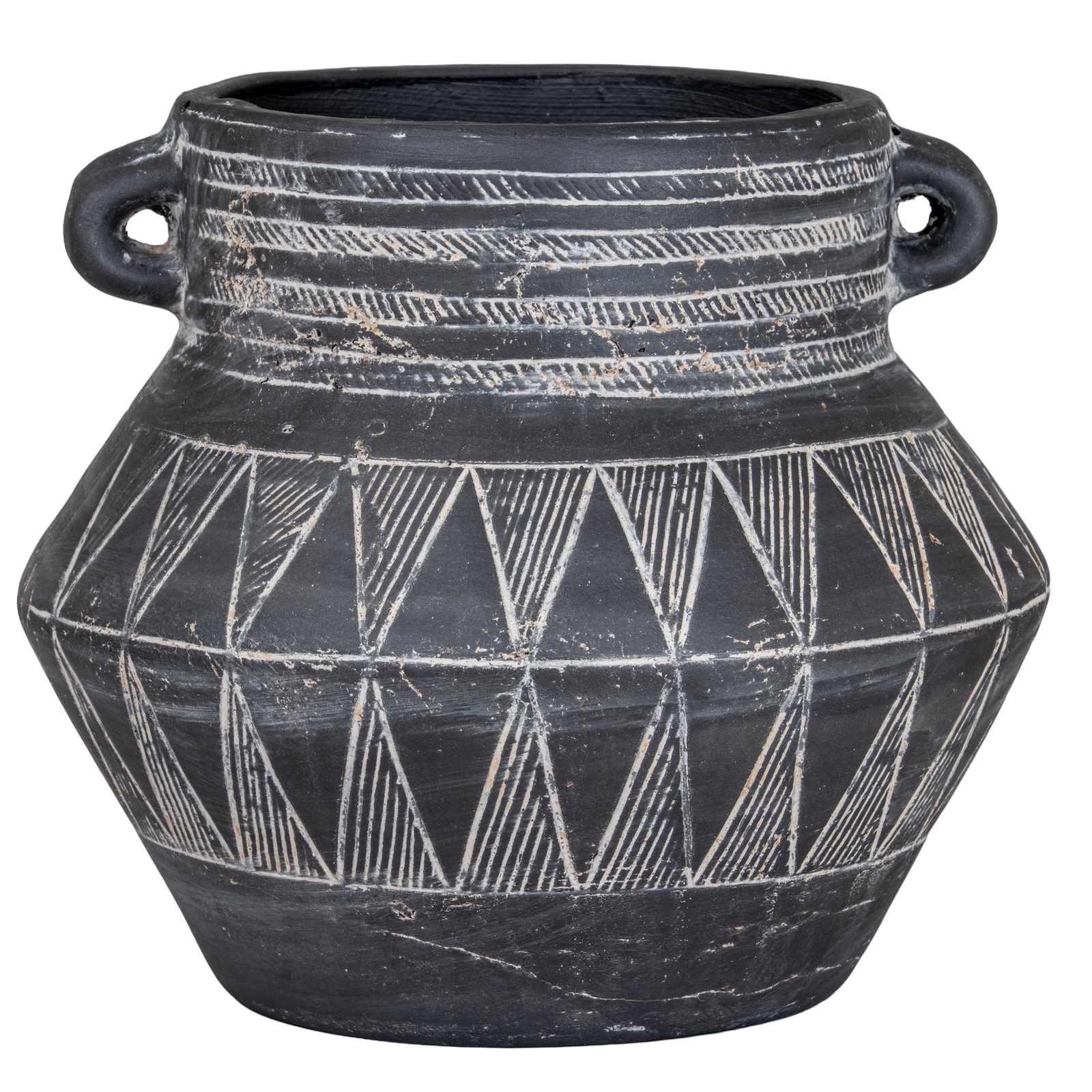 Etched Collection Tall Pot With Handle - Image 2